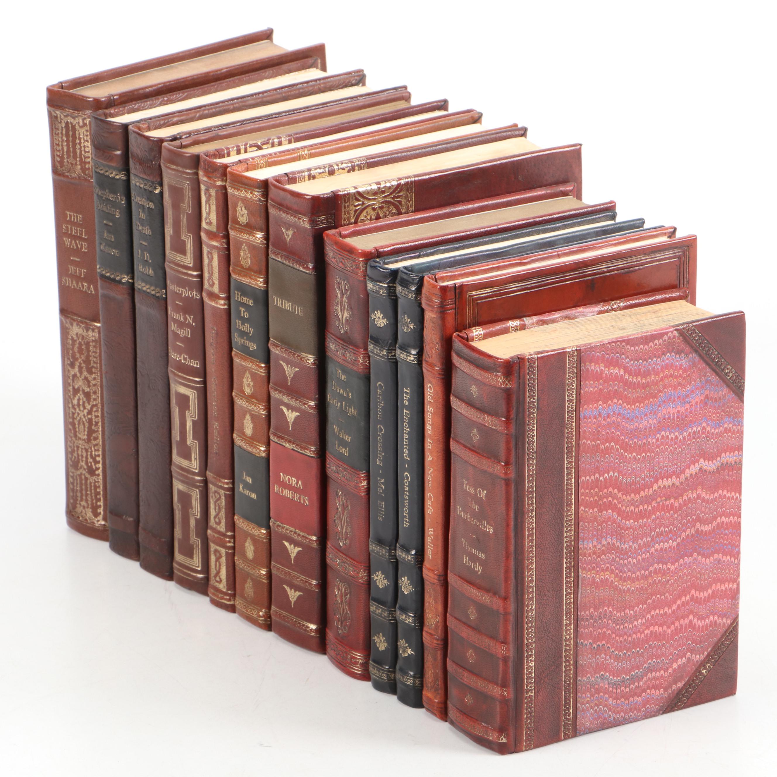 Rebound Fiction Books Including First Edition "Tribute" by Nora Roberts