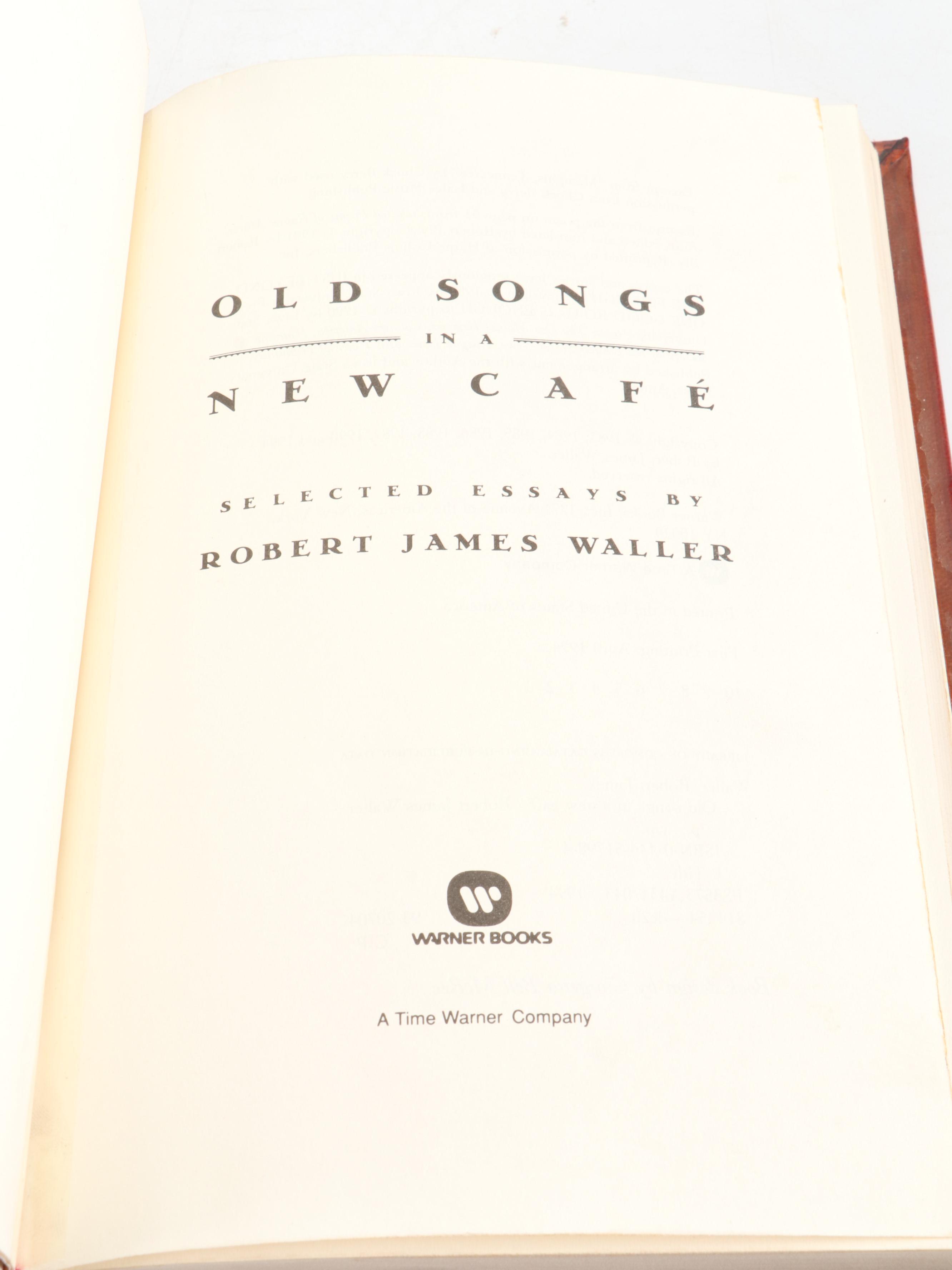 Rebound Fiction Books Including First Edition "Tribute" by Nora Roberts