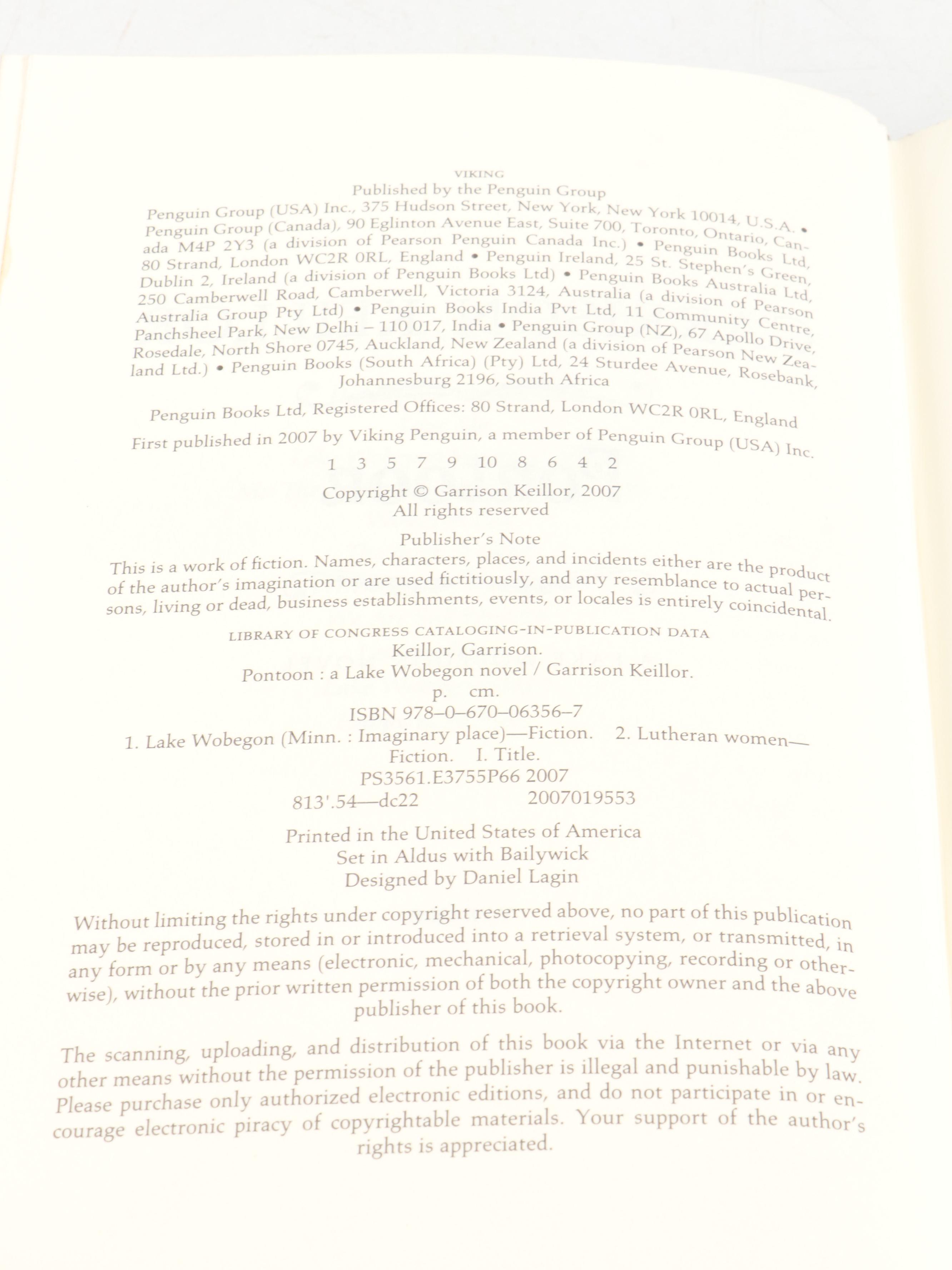 Rebound Fiction Books Including First Edition "Tribute" by Nora Roberts