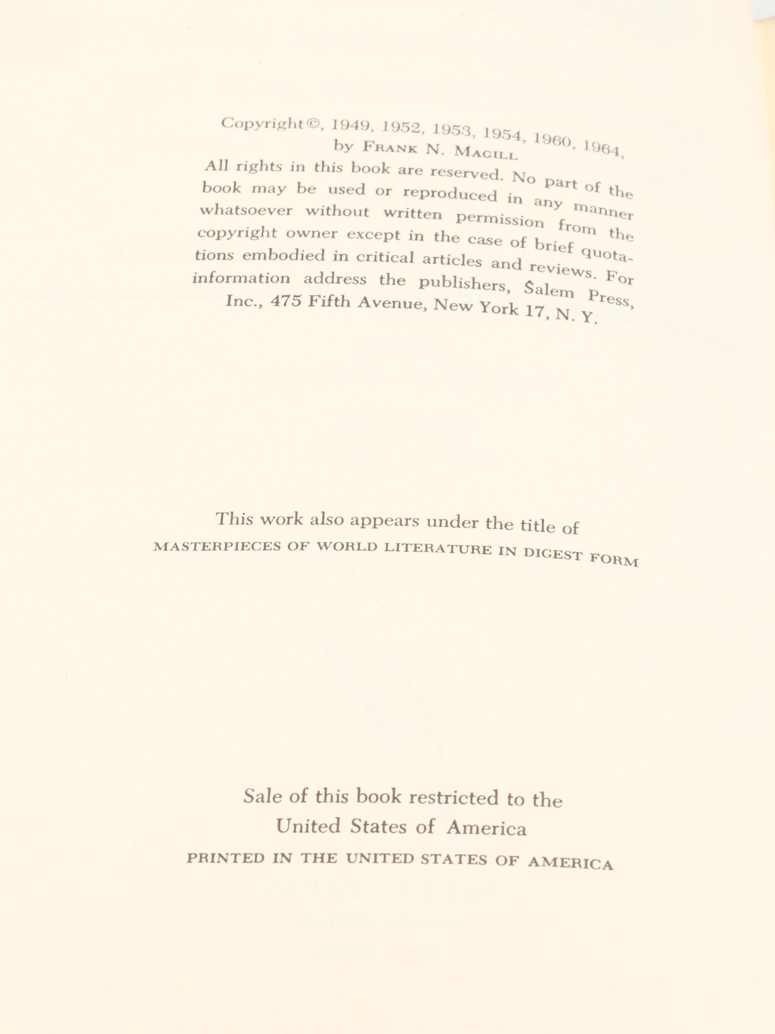 Rebound Fiction Books Including First Edition "Tribute" by Nora Roberts