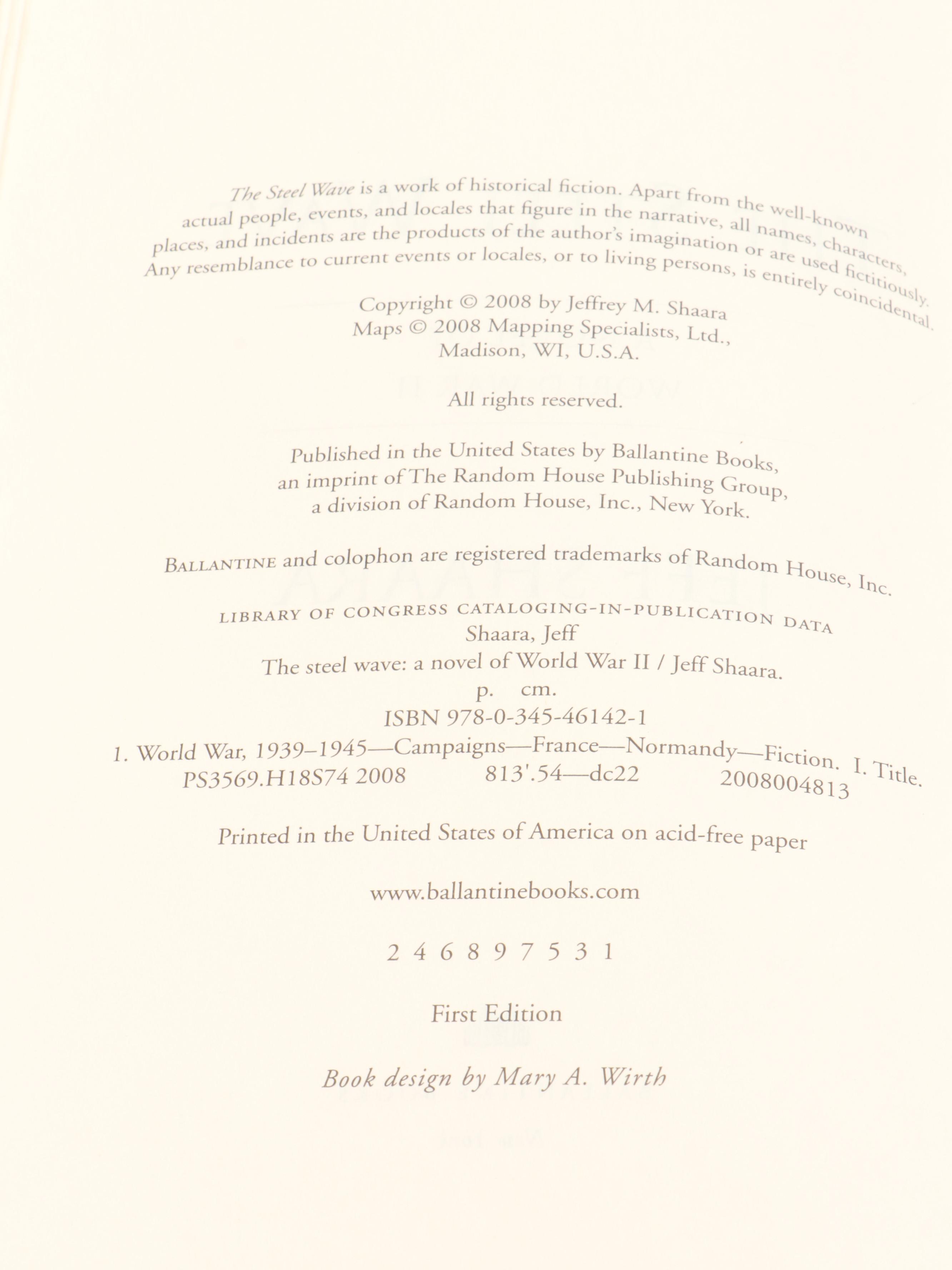 Rebound Fiction Books Including First Edition "Tribute" by Nora Roberts