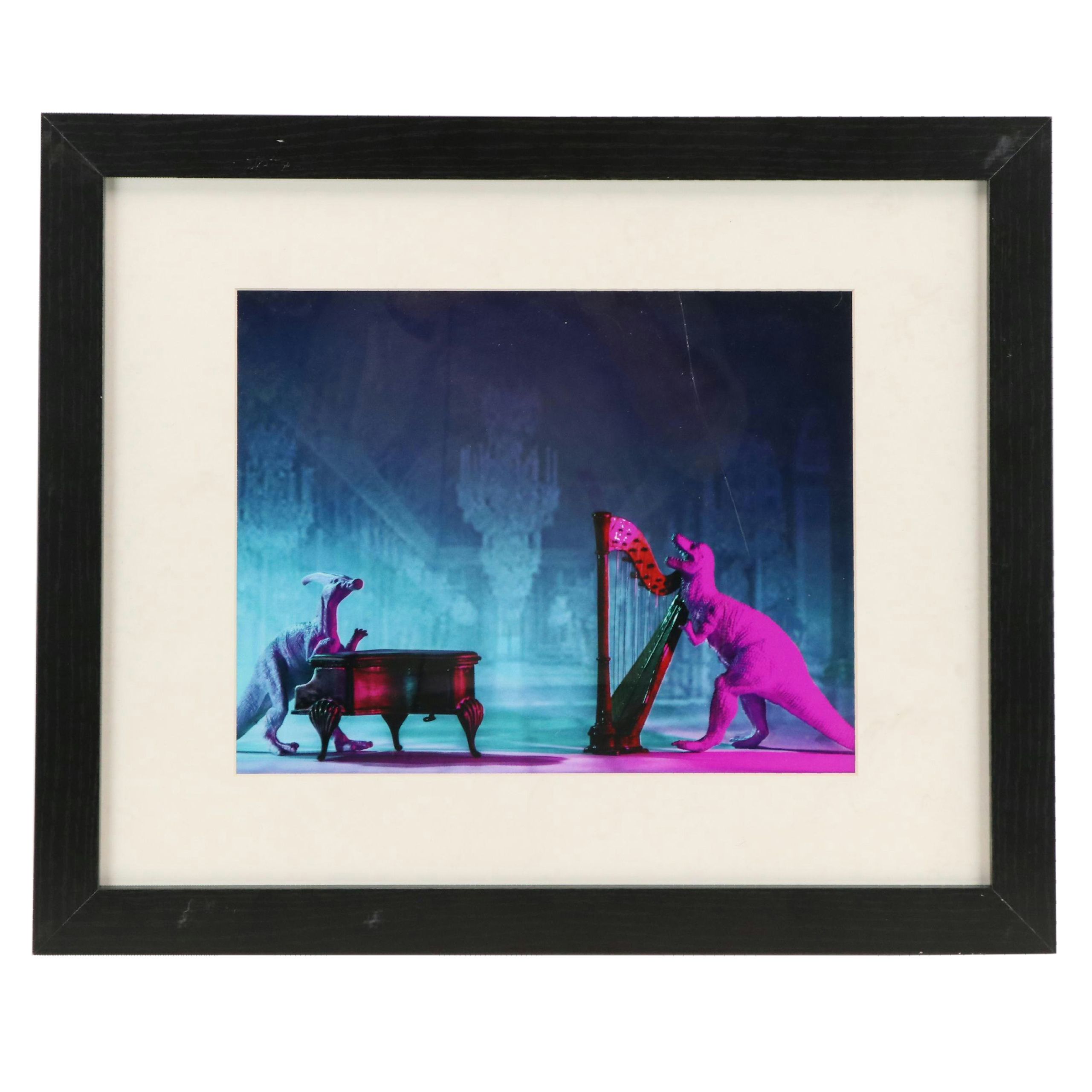 Rob Stephenson Digital Print of Dinosaurs Playing Instruments