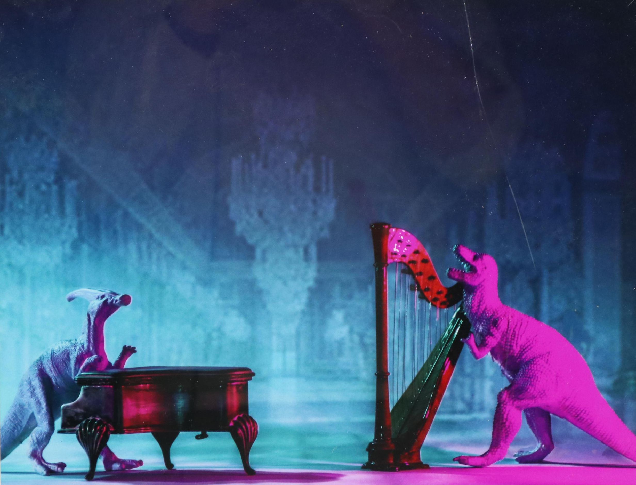 Rob Stephenson Digital Print of Dinosaurs Playing Instruments