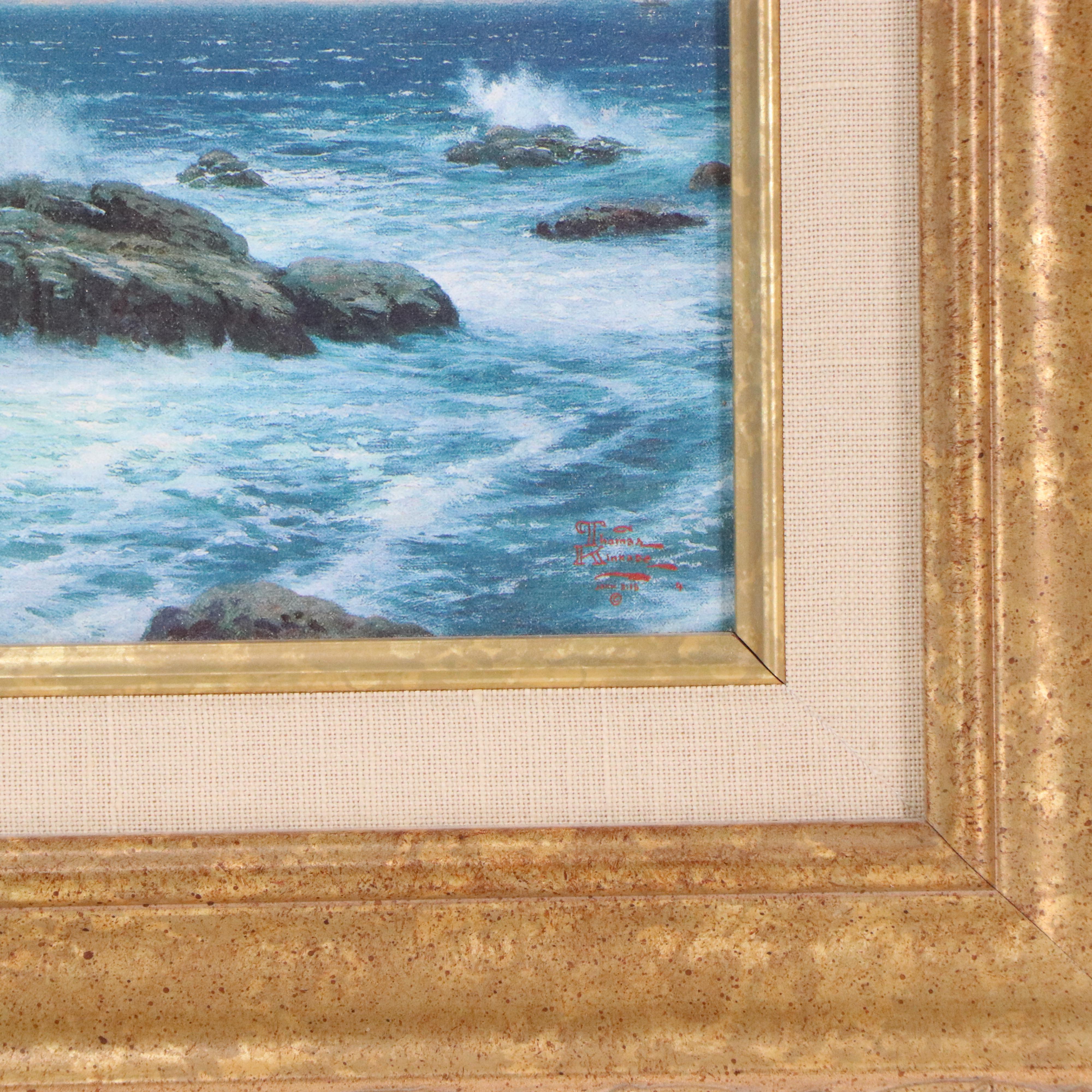 Offset Lithograph After Thomas Kinkade "Beacon of Hope"