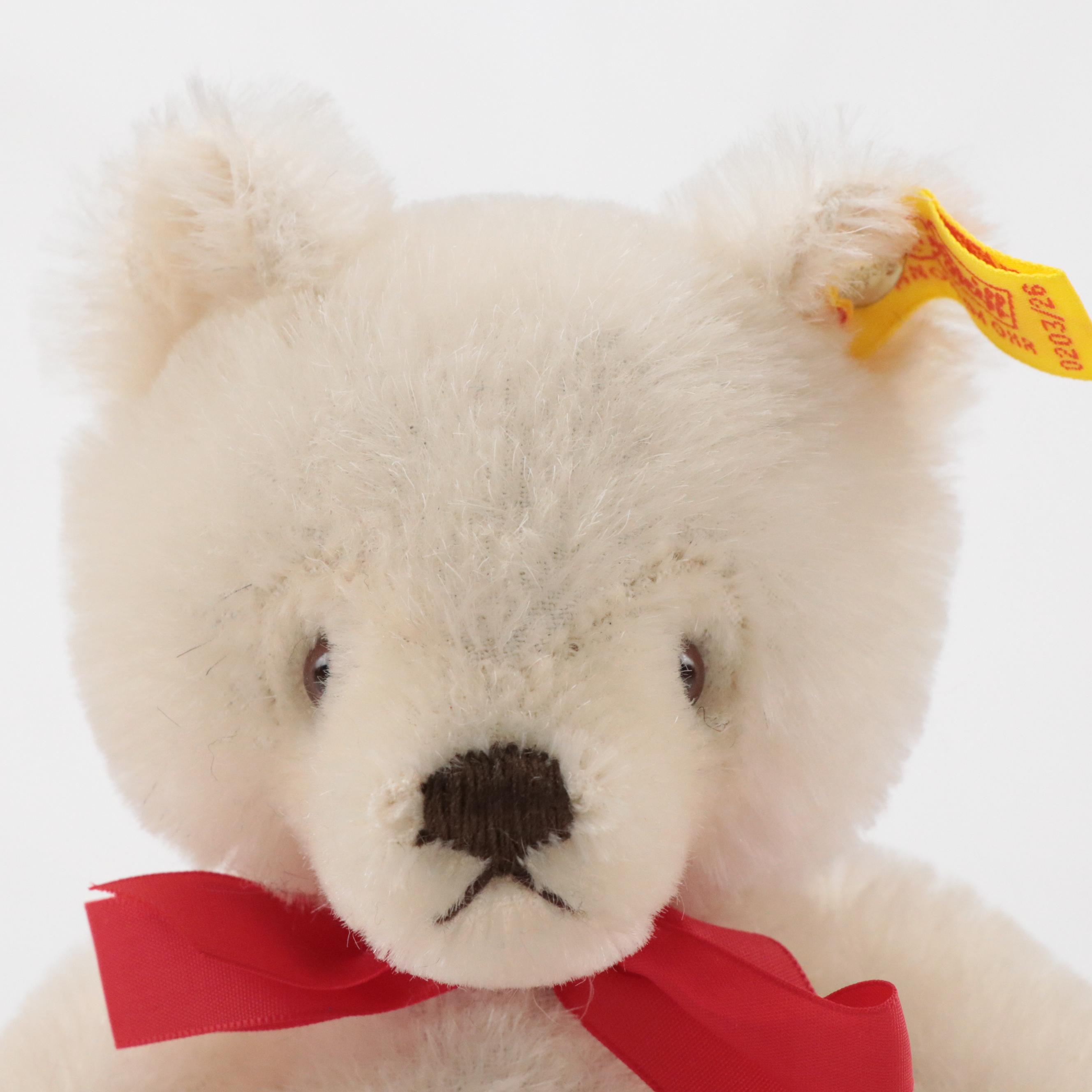 Steiff "Mr. Vanilla" and Original Mohair Teddy Bears, 1980s