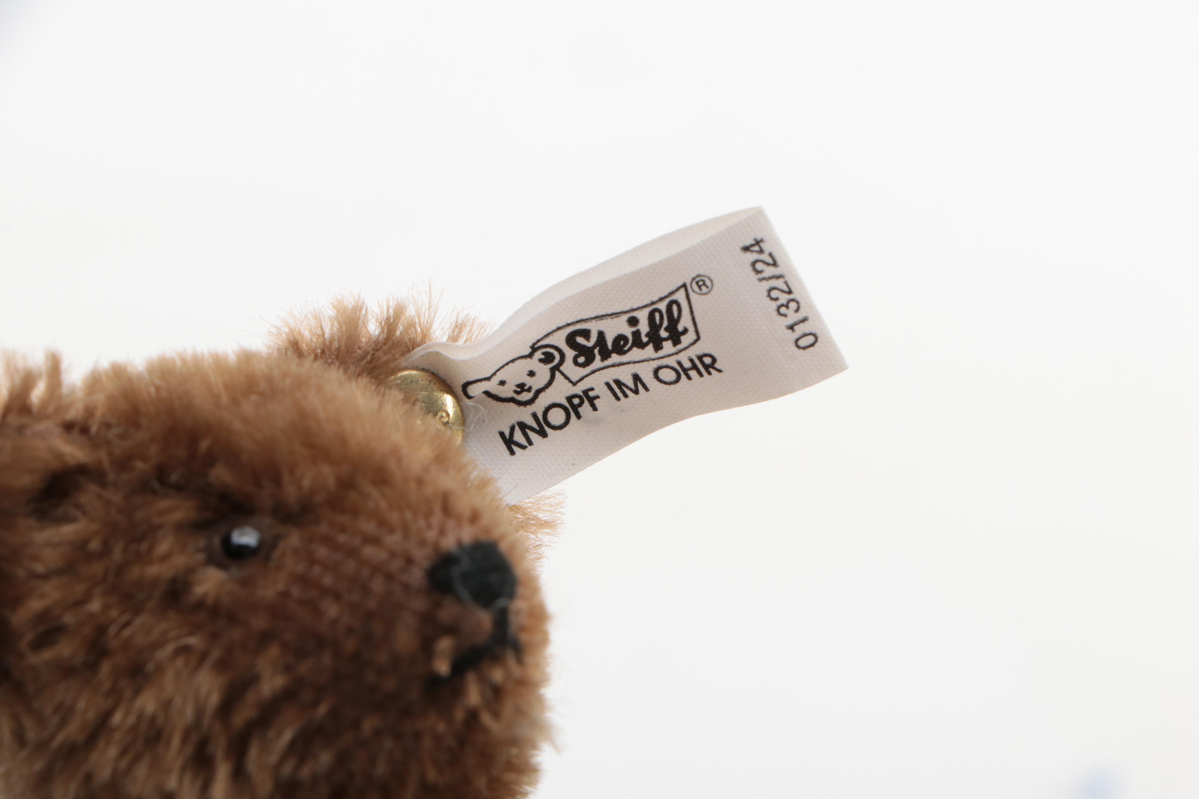 Ltd. Ed. Steiff "Teddy Clown" Mohair Stuffed Toy with More Stuffed Toys