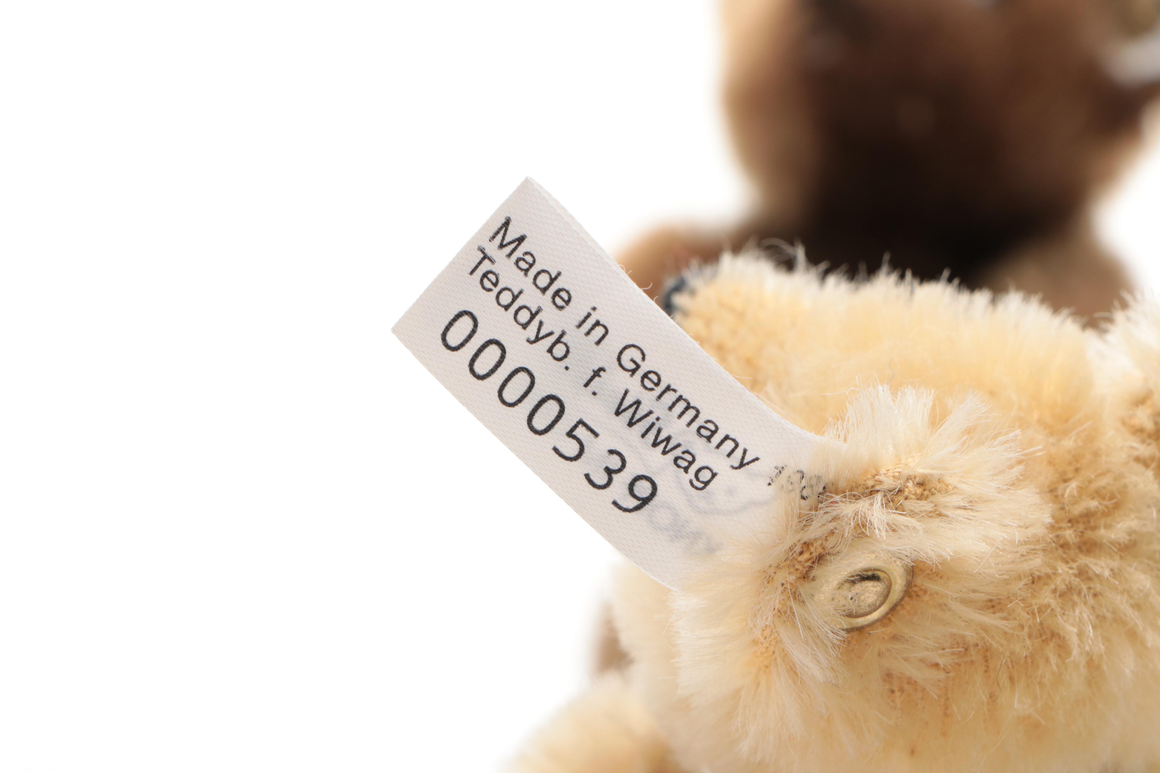 Ltd. Ed. Steiff "Teddy Clown" Mohair Stuffed Toy with More Stuffed Toys