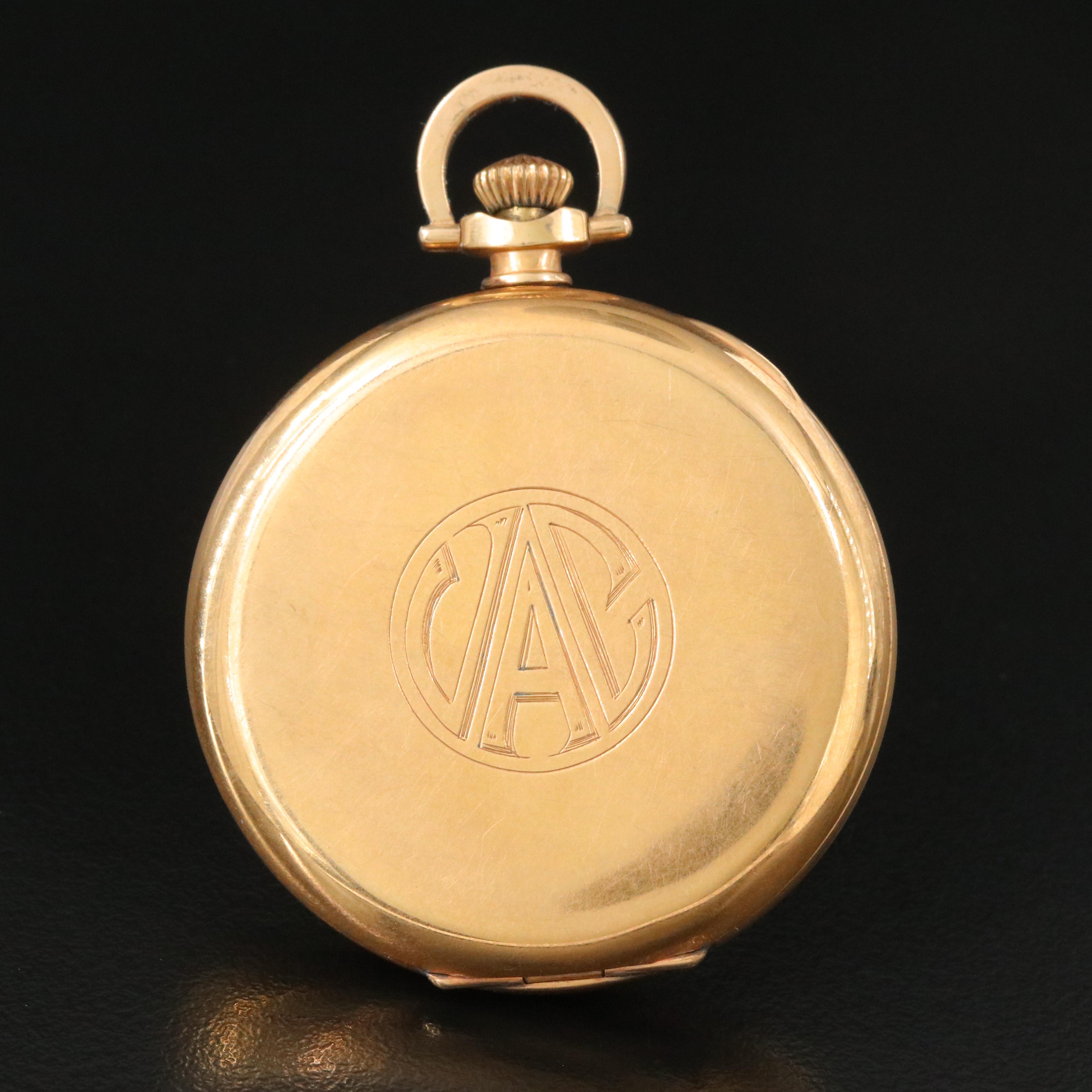 1924 Hamilton Gold-Filled Pocket Watch