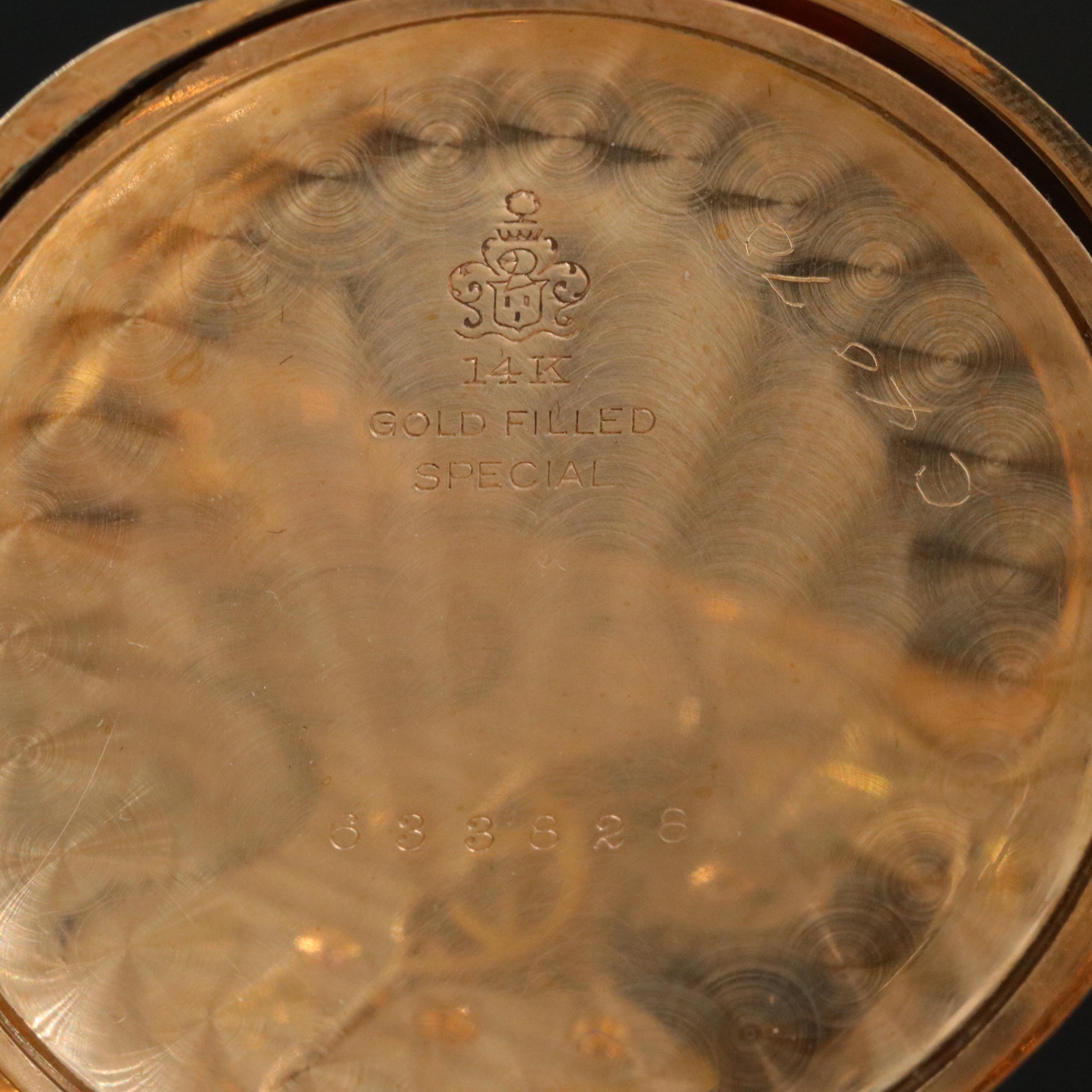 1924 Hamilton Gold-Filled Pocket Watch