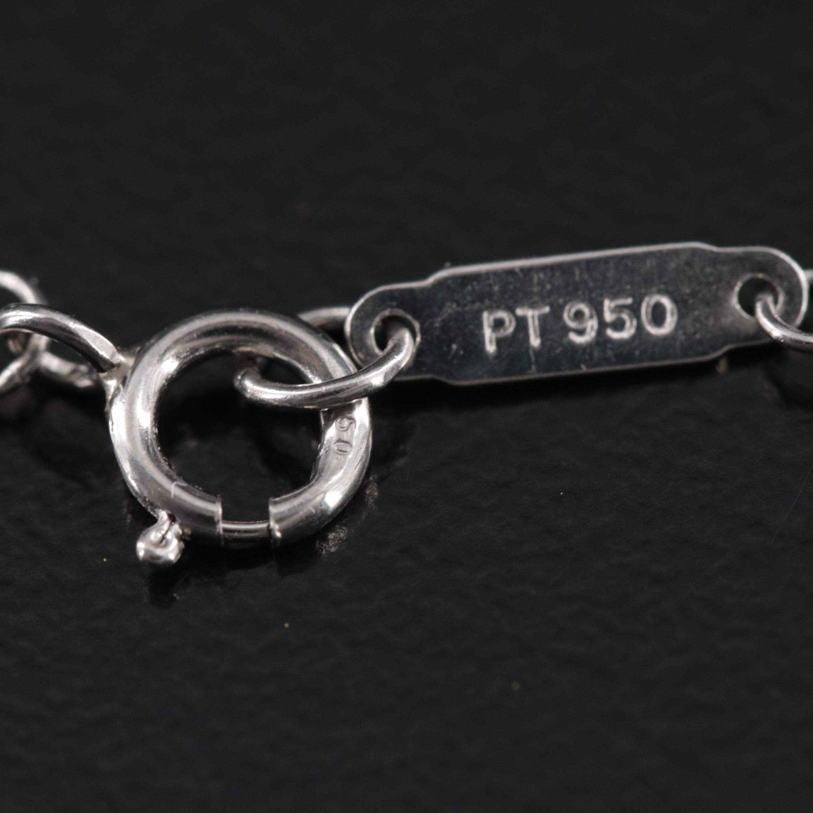 Tiffany & Co. Platinum Chain Necklace