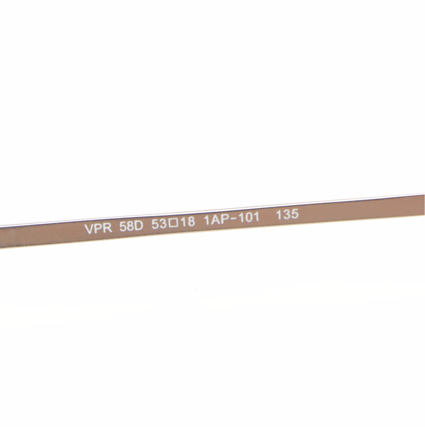 Prada VPR 58D Minimalist Titanium Sunglasses with Case