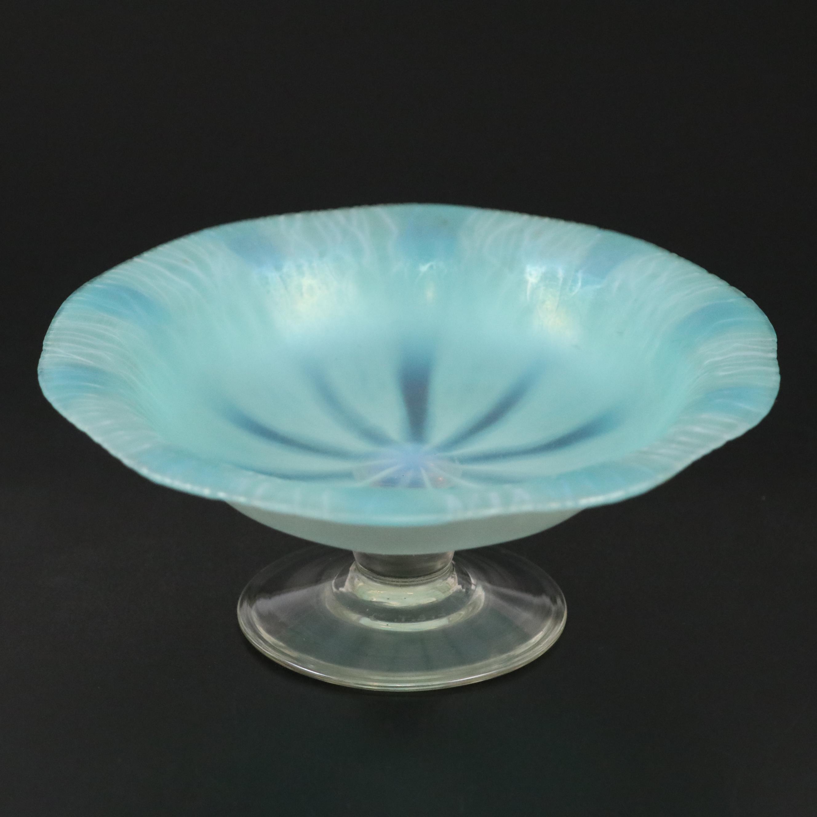 Louis Comfort Tiffany Favrile Glass Centerpiece Bowl