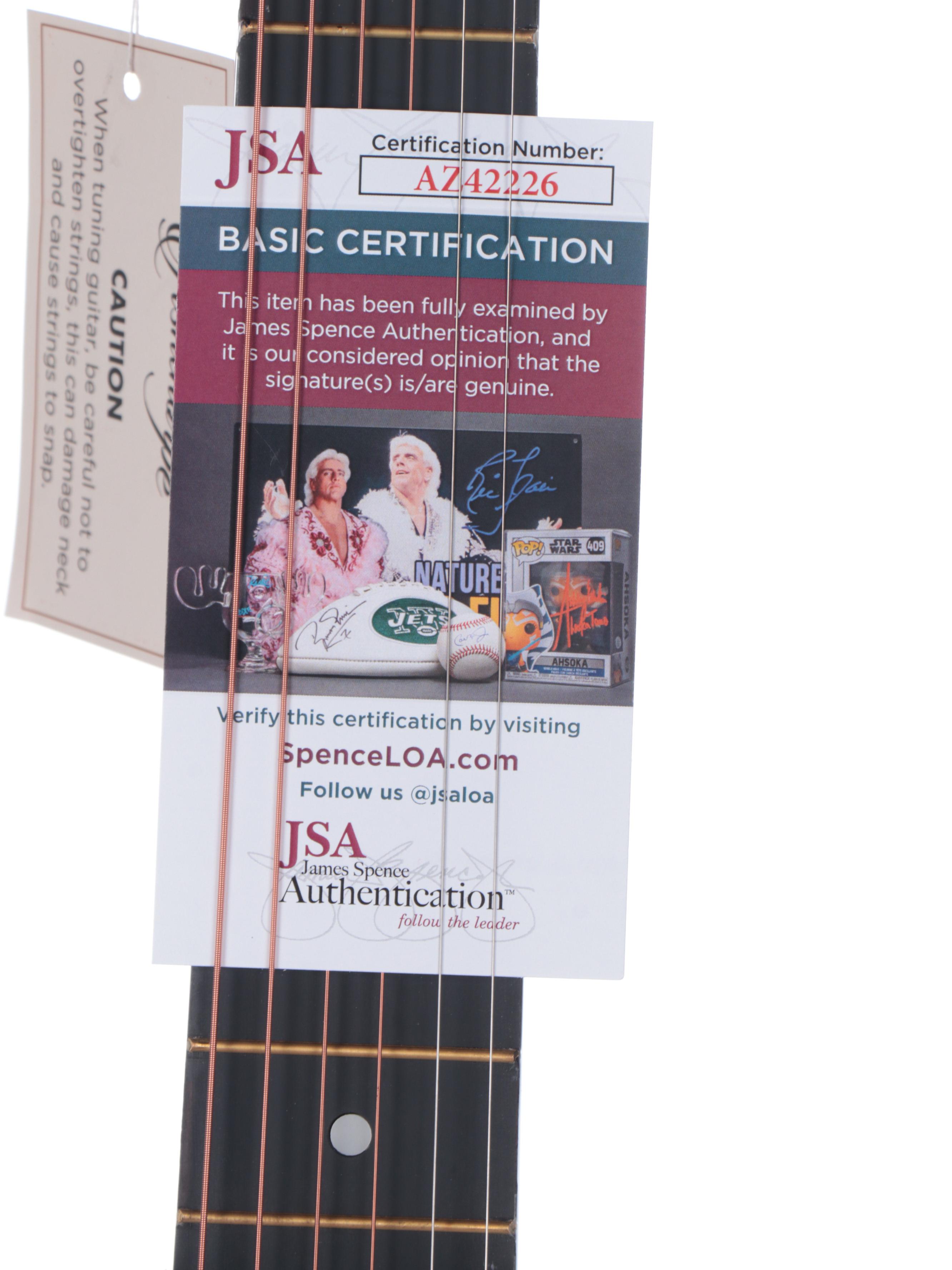 Taylor Swift Signed Ashthorpe Acoustic Guitar, JSA