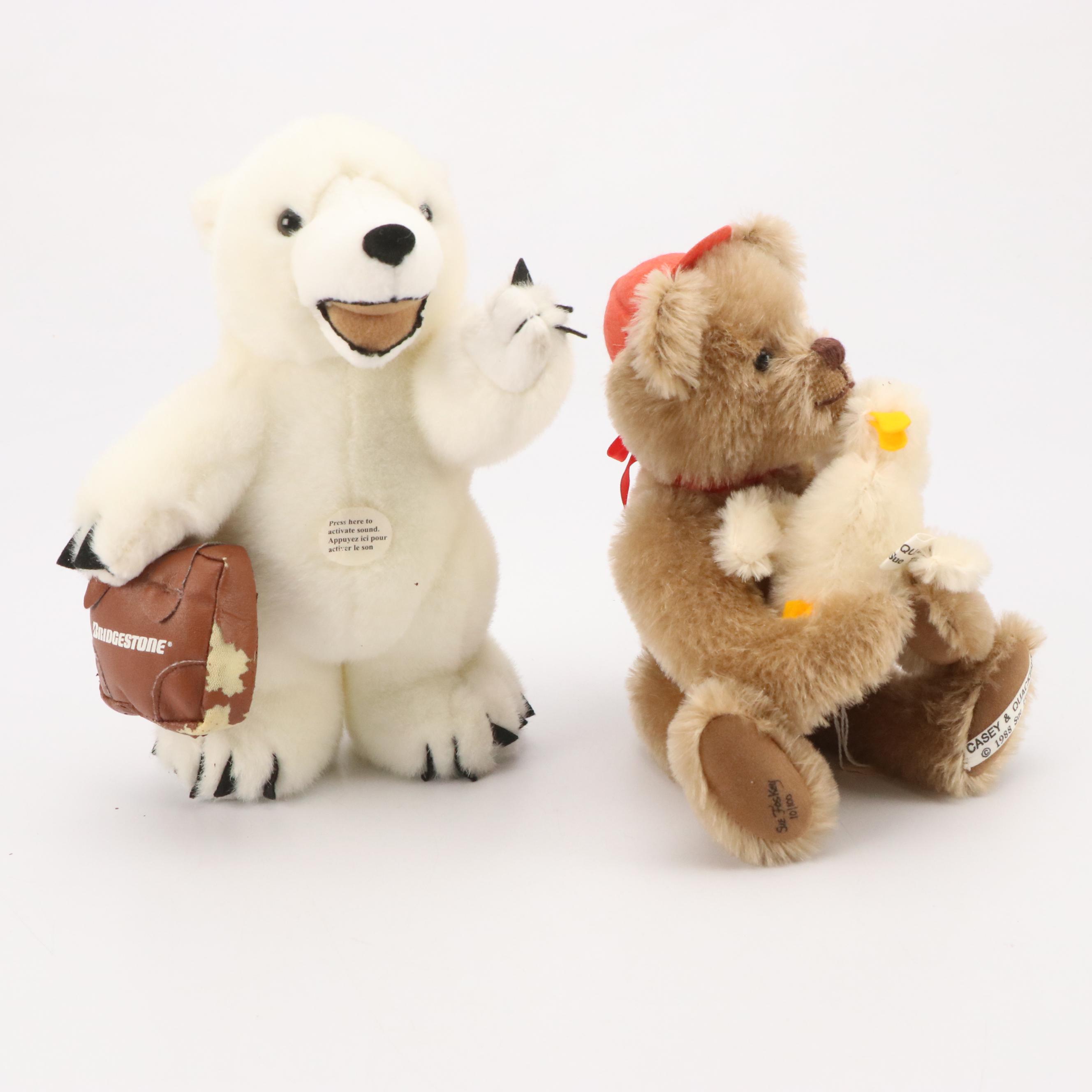 World Doll Limited Edition "Boots Tyner" Cowboy Doll with Stuffed Bears