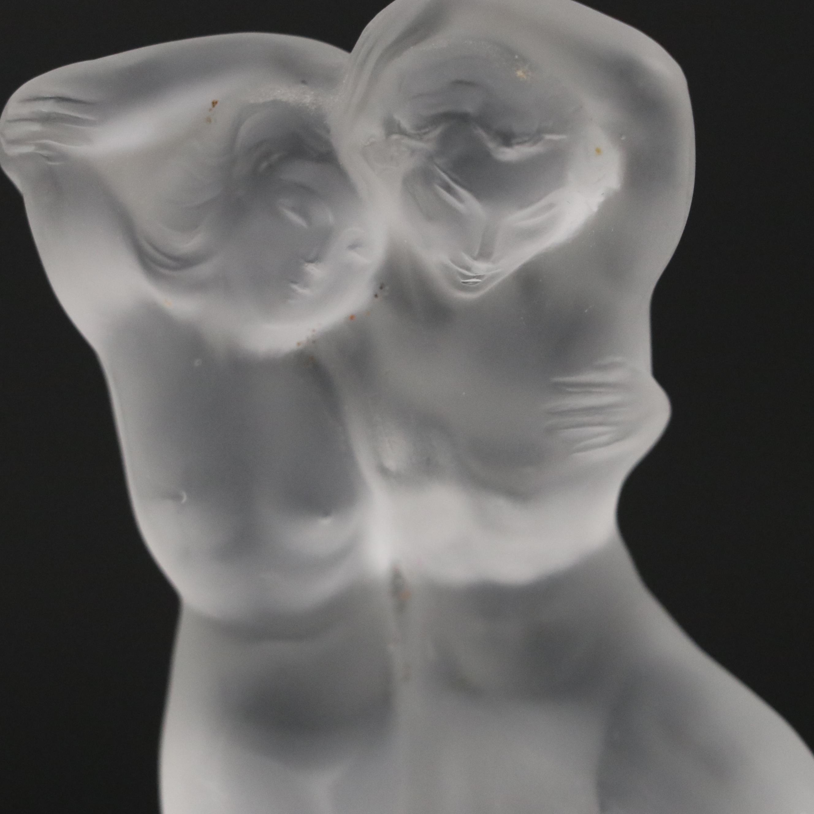 Lalique "Le Faune" Crystal Figurine