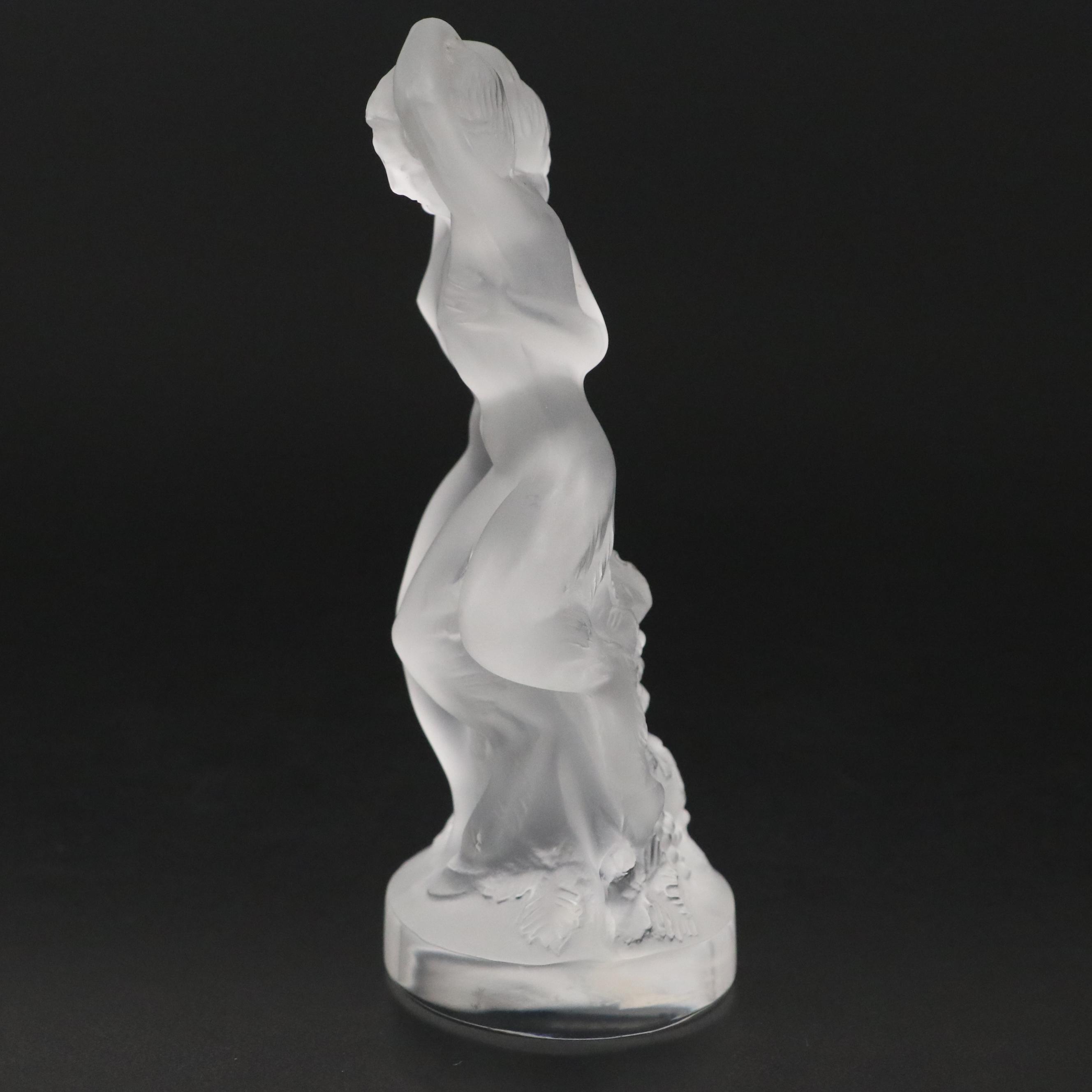 Lalique "Le Faune" Crystal Figurine
