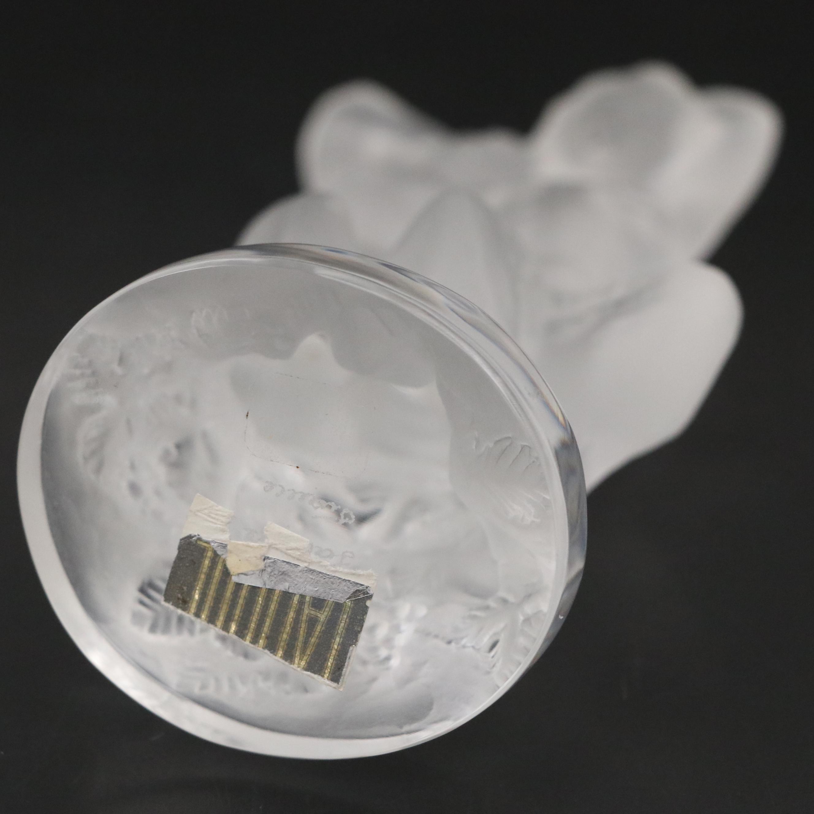 Lalique "Le Faune" Crystal Figurine