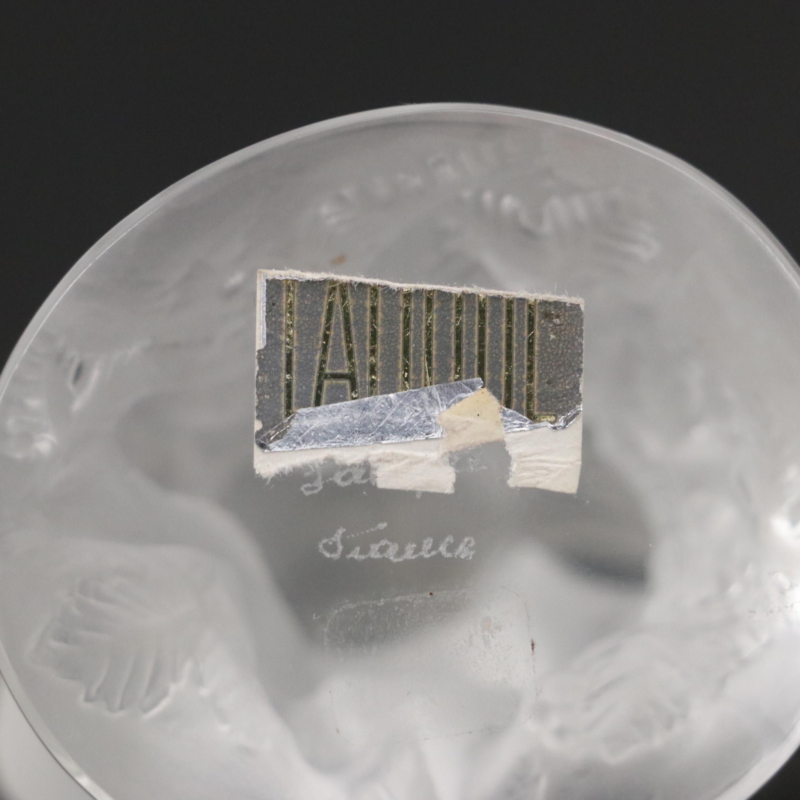 Lalique "Le Faune" Crystal Figurine