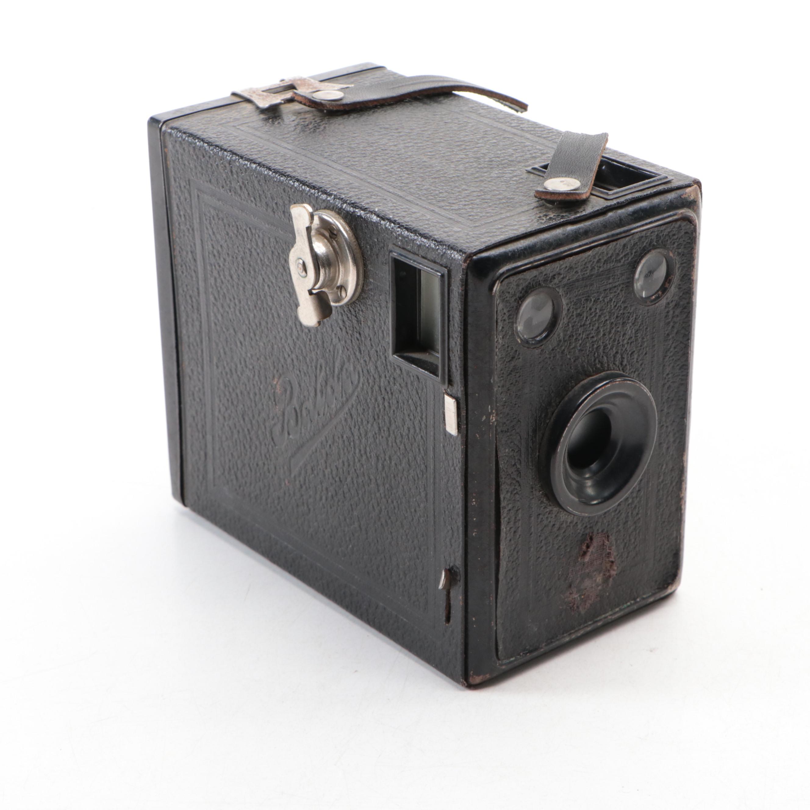 Agfa B-2 Box Camera with Balda Rollbox Camera