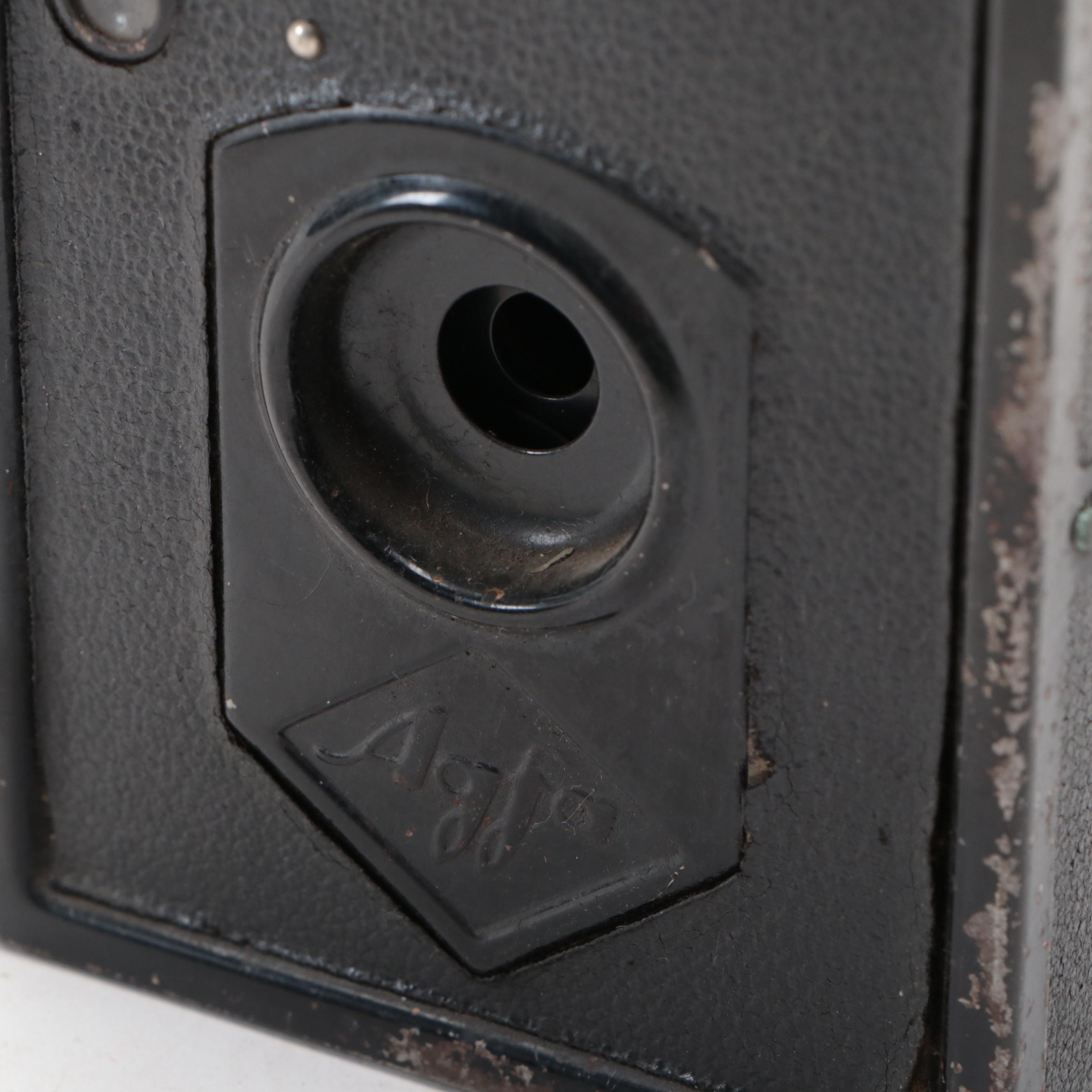 Agfa B-2 Box Camera with Balda Rollbox Camera