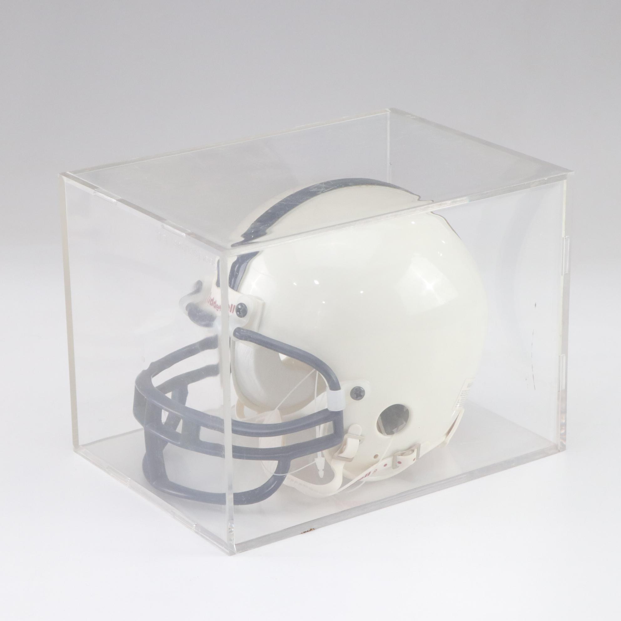 Michigan State, University of Iowa and Indiana University Mini Football Helmets