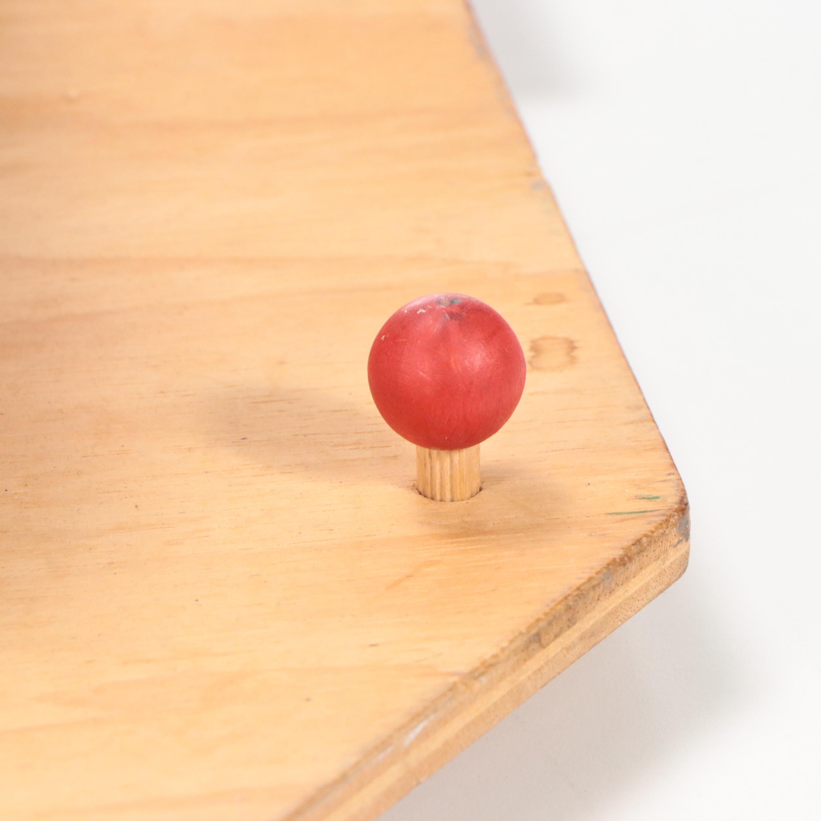 Wooden and Fabric Toy Circus Tent