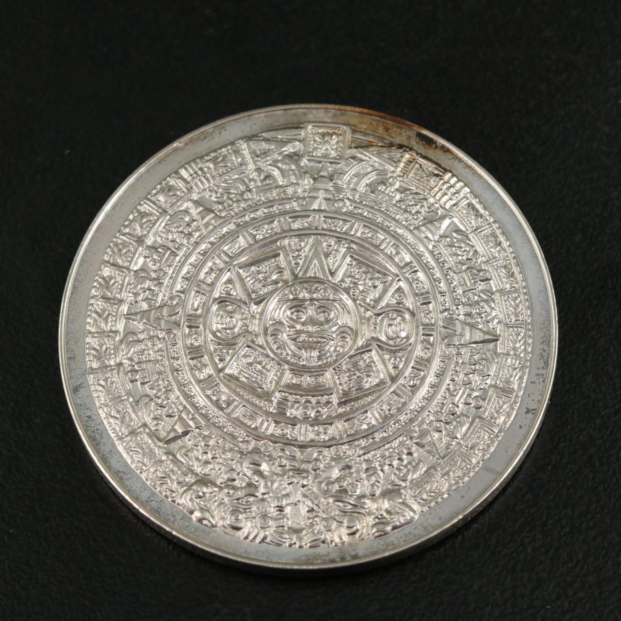 1968 Mexico Olympics Commemorative Silver Coin