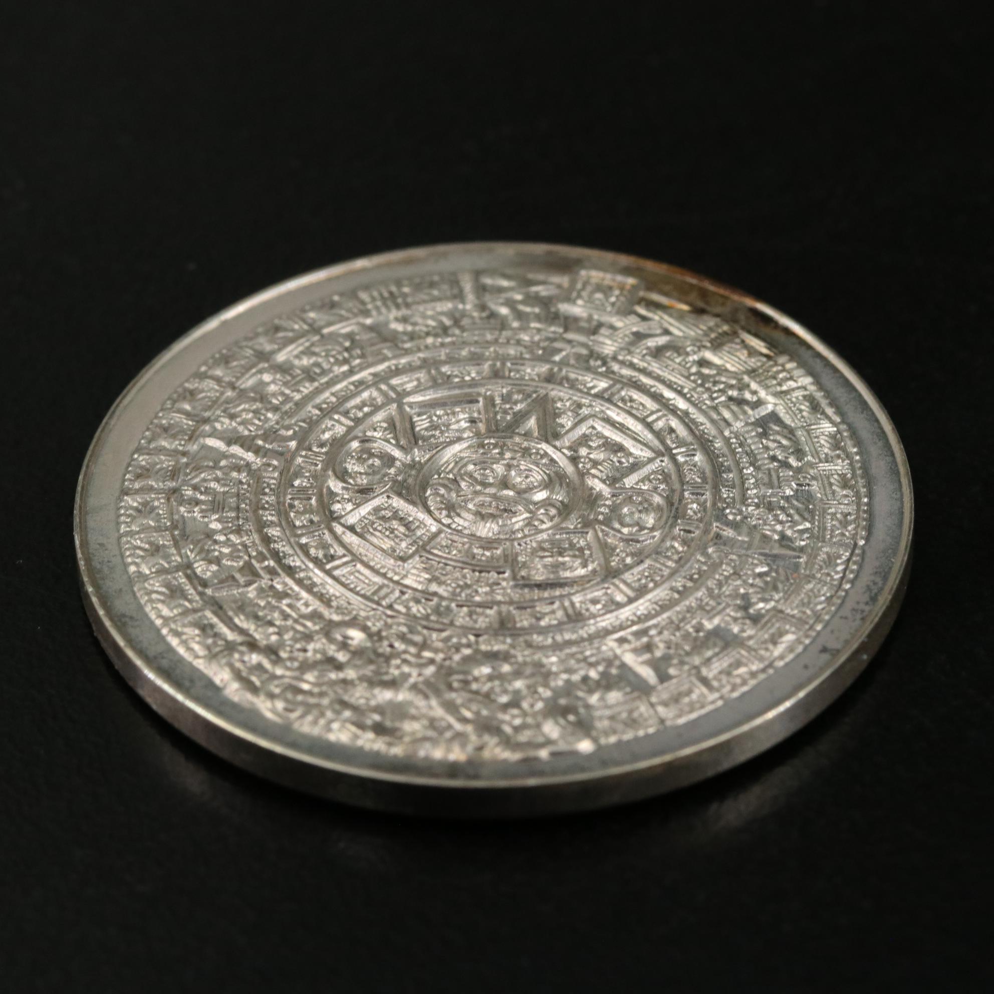 1968 Mexico Olympics Commemorative Silver Coin