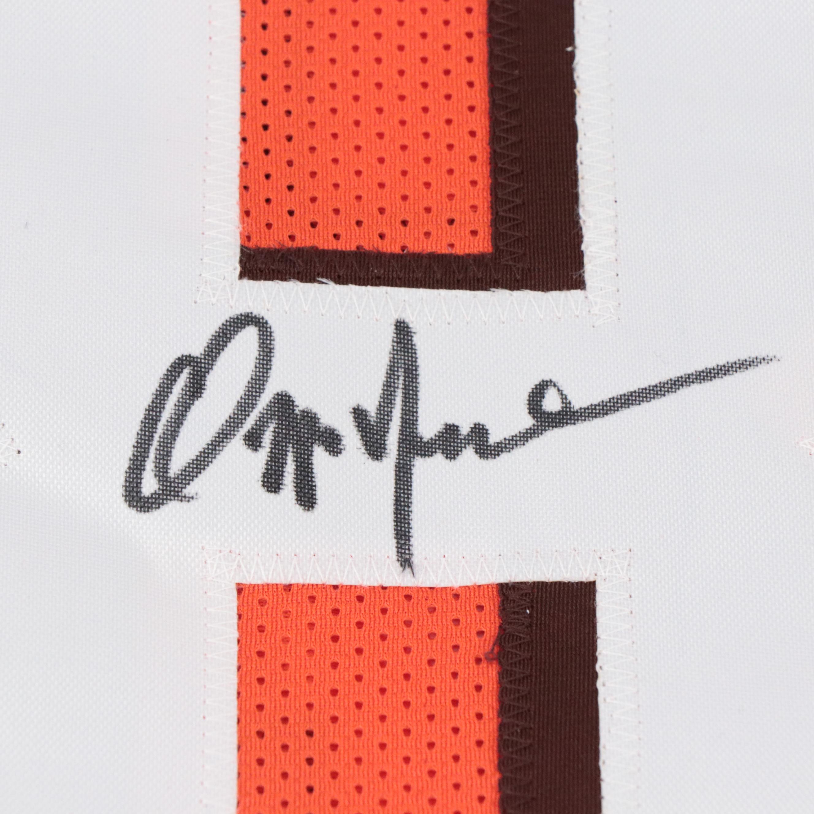 Ozzie Newsome Signed Cleveland Browns Football Jersey, Beckett