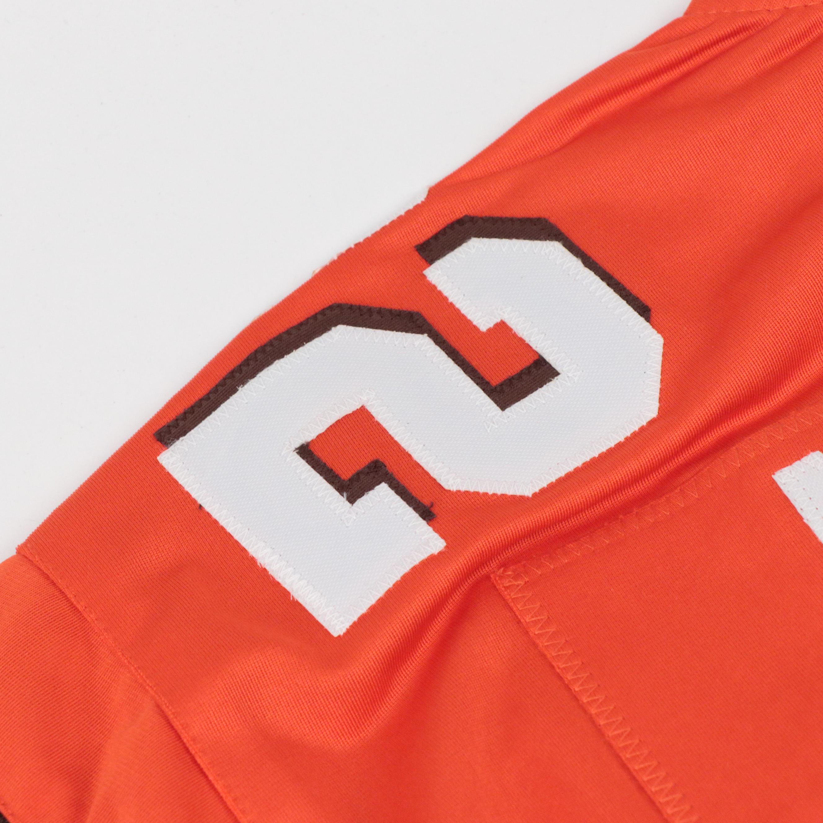 Ozzie Newsome Signed Cleveland Browns Football Jersey, Beckett