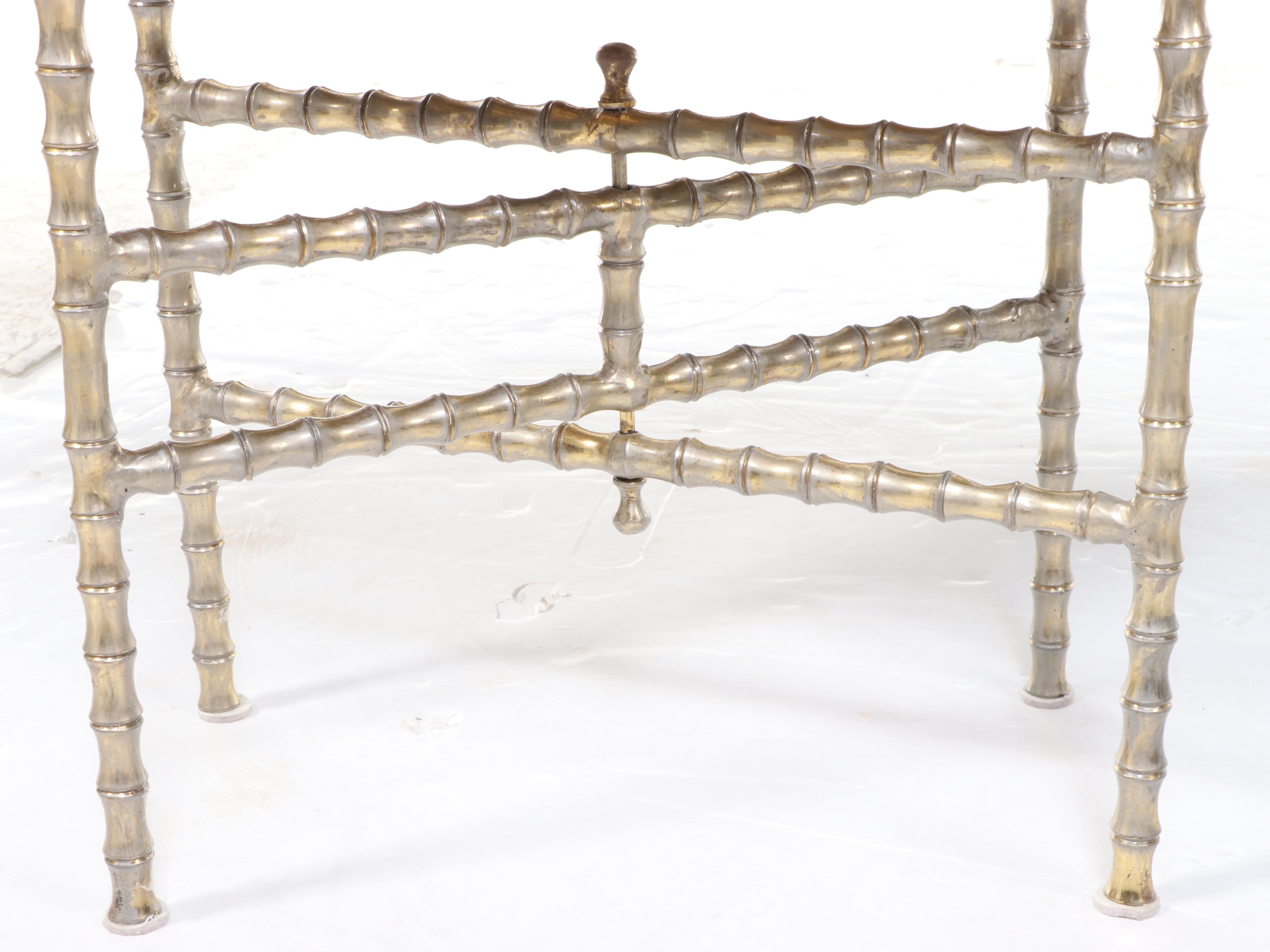 Indian Brass Tray Table