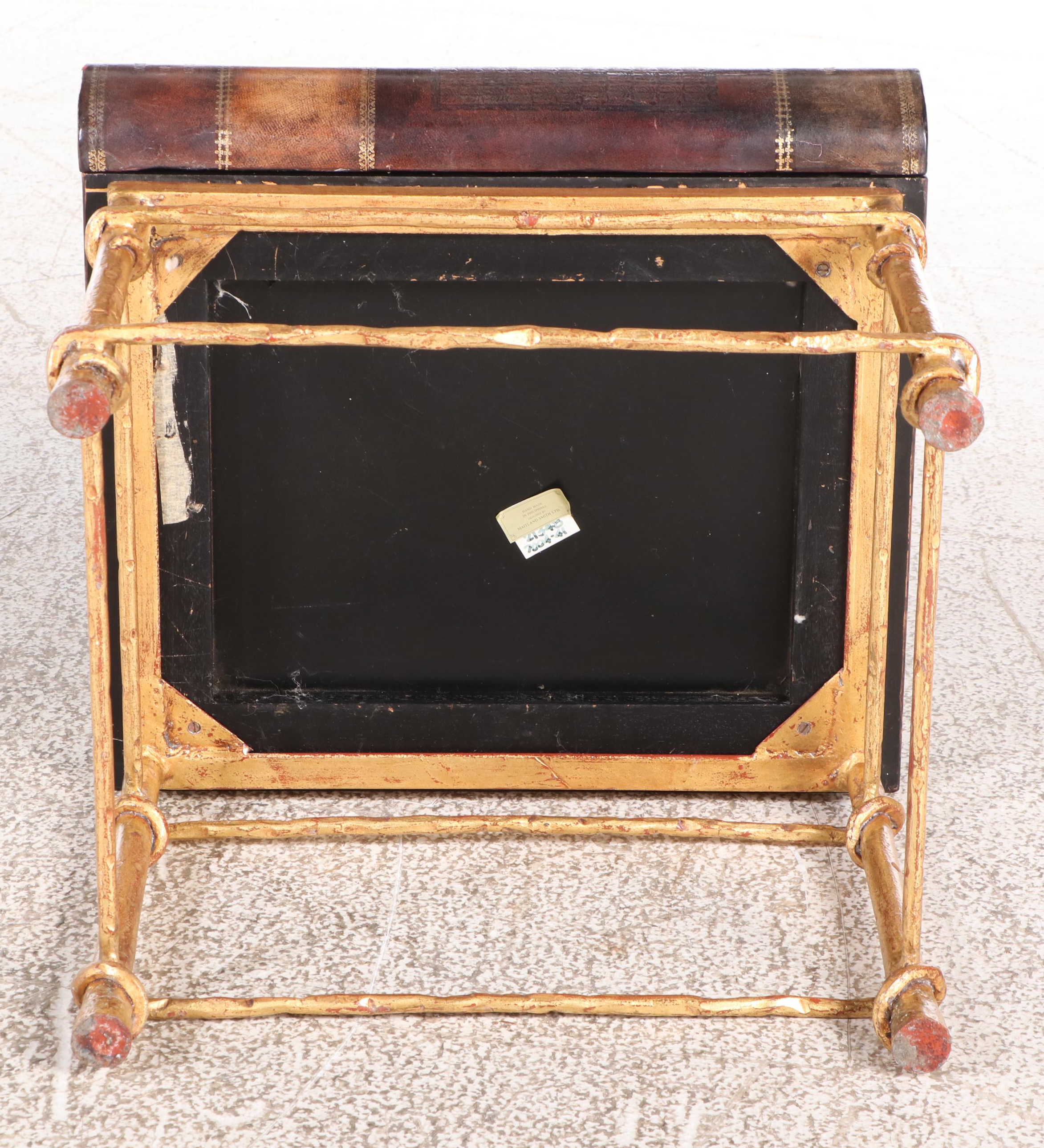 Maitland-Smith Faux Book Coffee Table