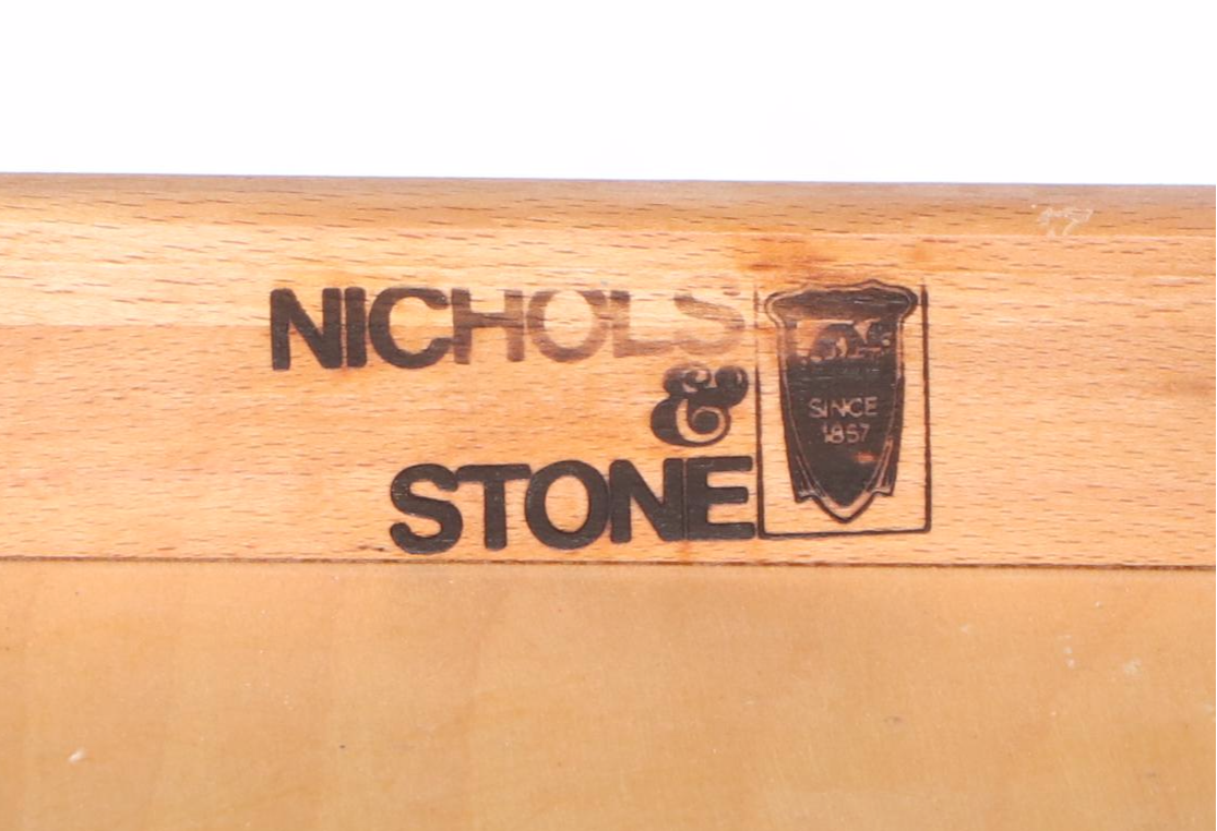 Nichols & Stone Shaker Style Drop-Leaf Work Table