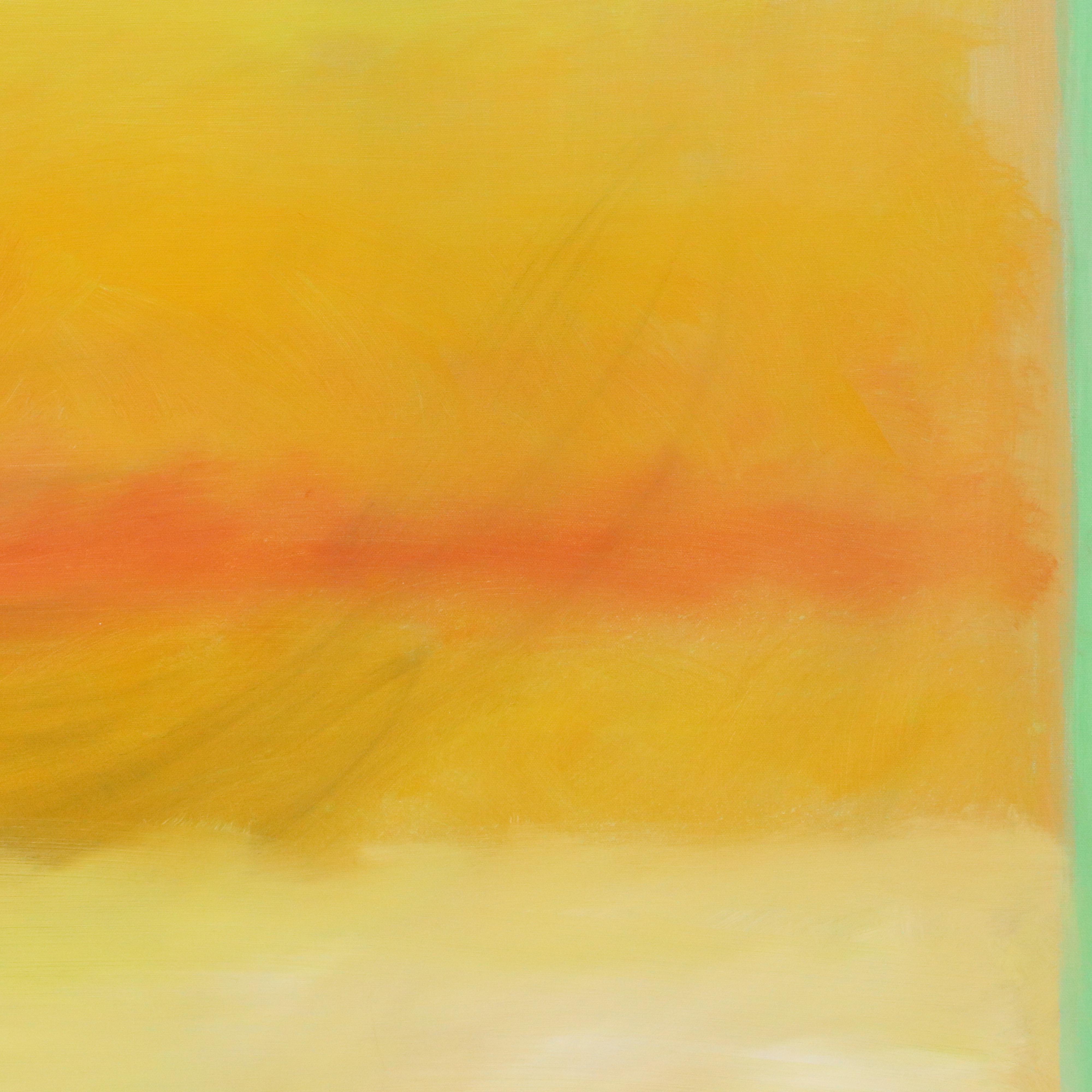 Nonobjective Large-Scale Acrylic Painting