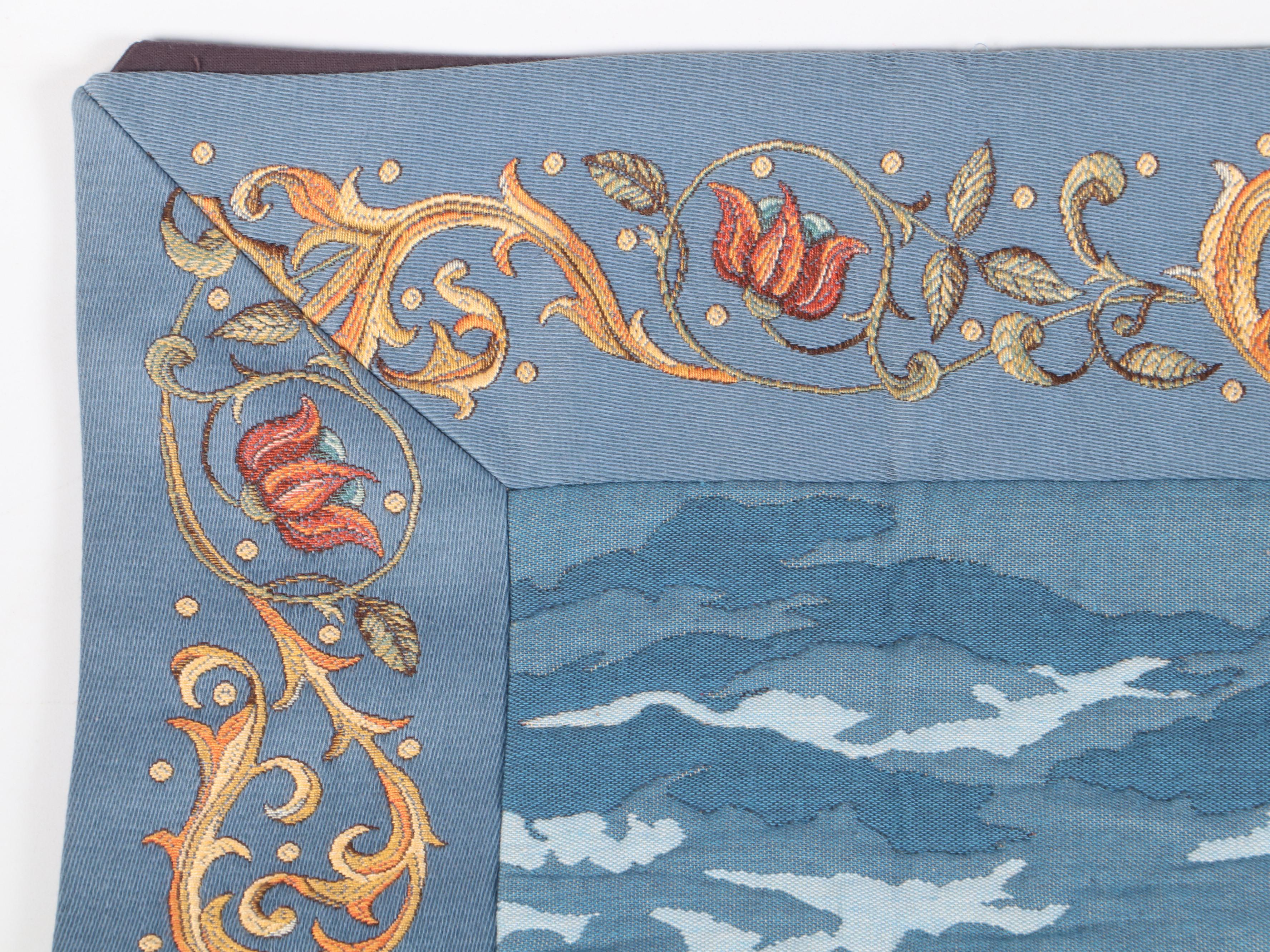 Belgian Flemish Tapestries "The Month of August" Cotton Jacquard Tapestry