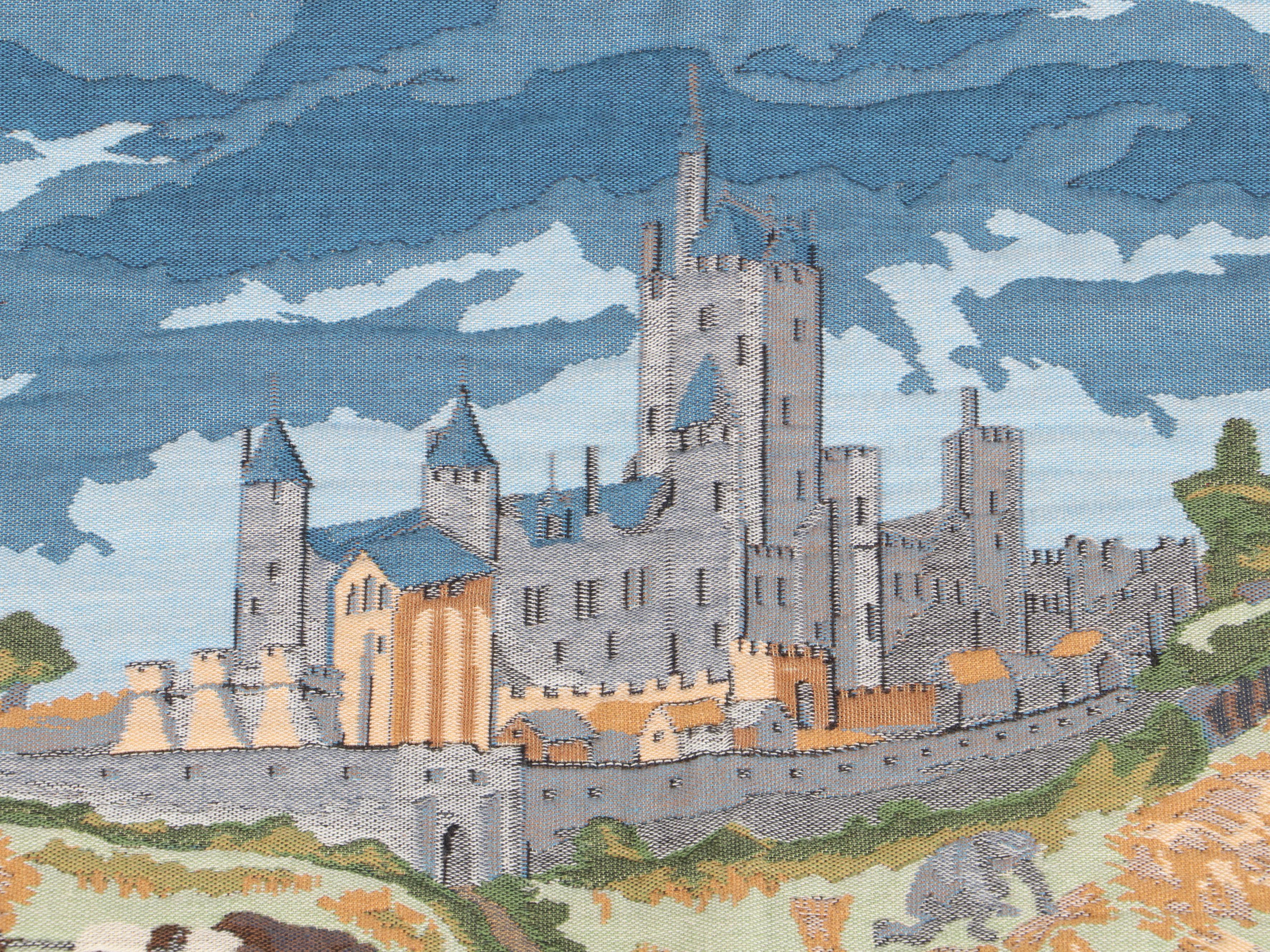 Belgian Flemish Tapestries "The Month of August" Cotton Jacquard Tapestry