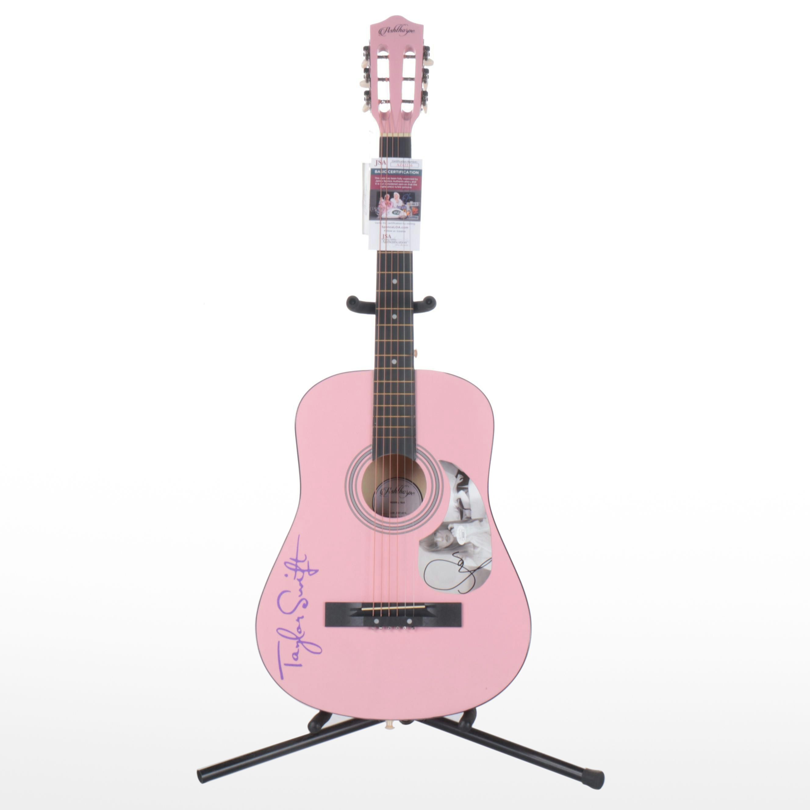 Taylor Swift Signed Ashthorpe Acoustic Guitar, JSA