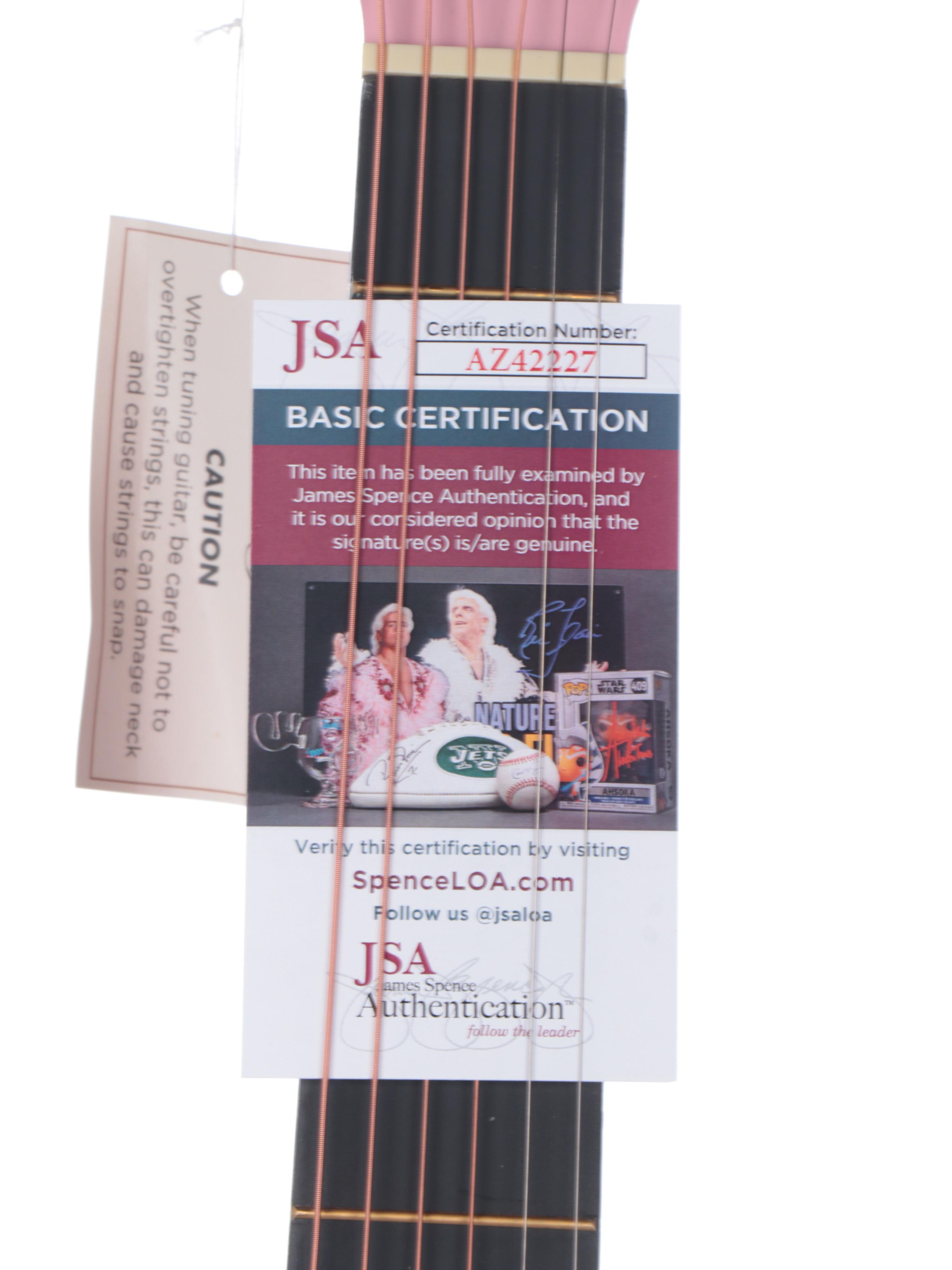 Taylor Swift Signed Ashthorpe Acoustic Guitar