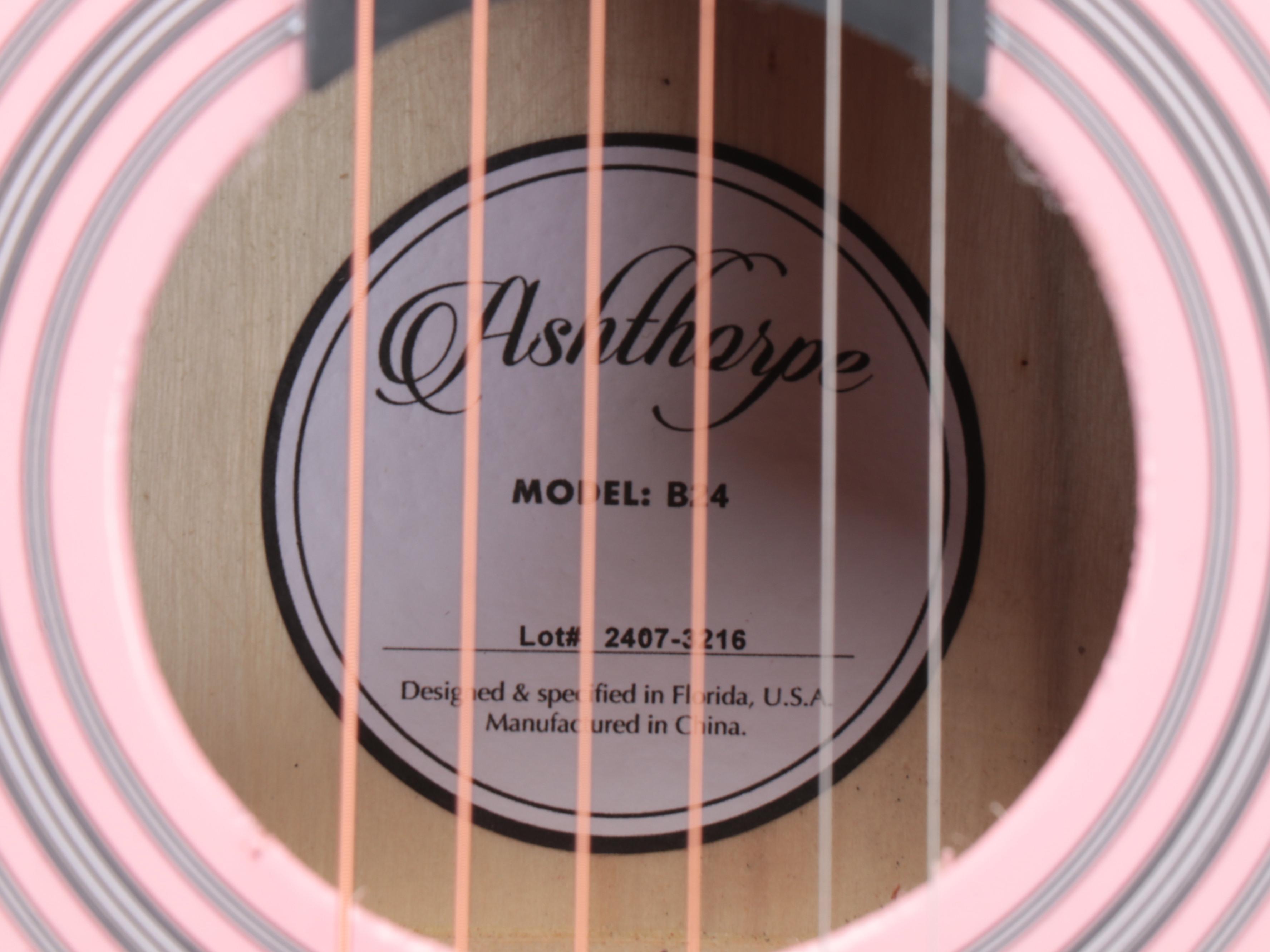 Taylor Swift Signed Ashthorpe Acoustic Guitar