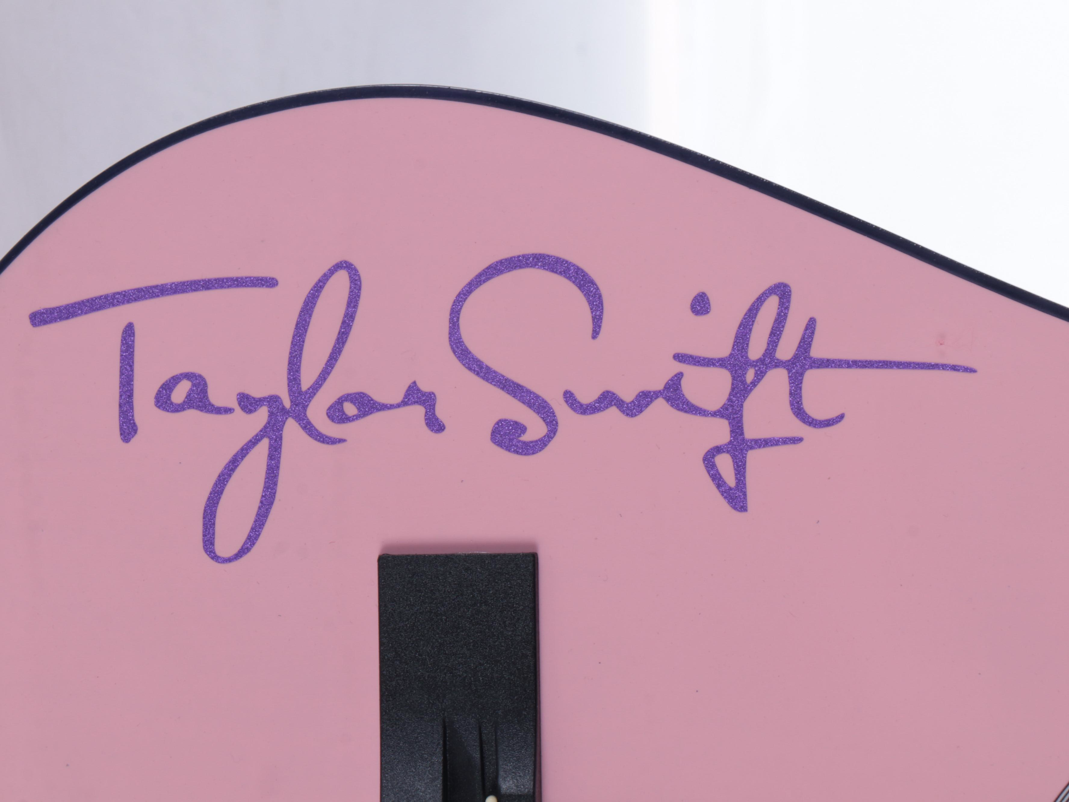 Taylor Swift Signed Ashthorpe Acoustic Guitar