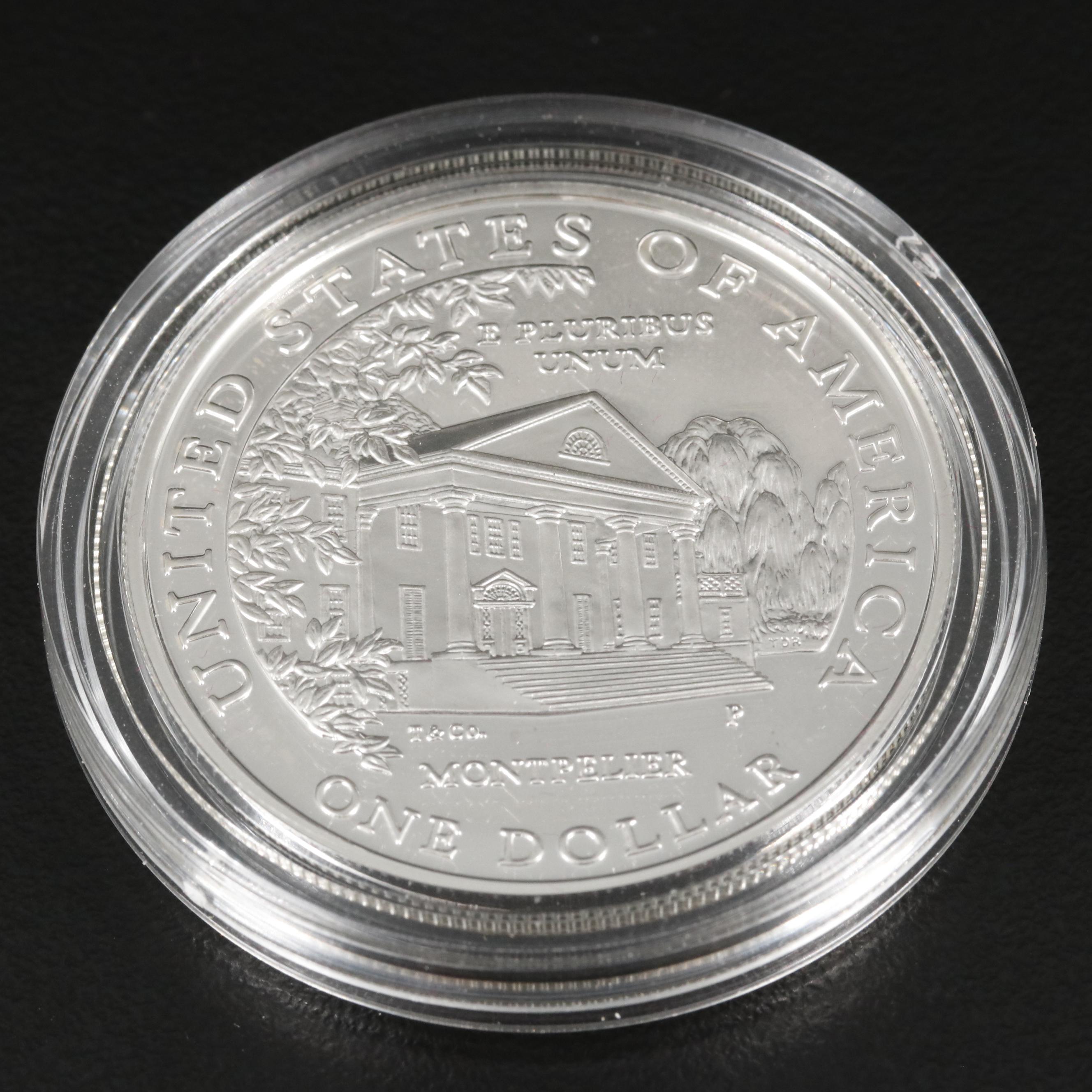 1999 Dolley Madison 2-Coin Commemorative Silver Dollar Set