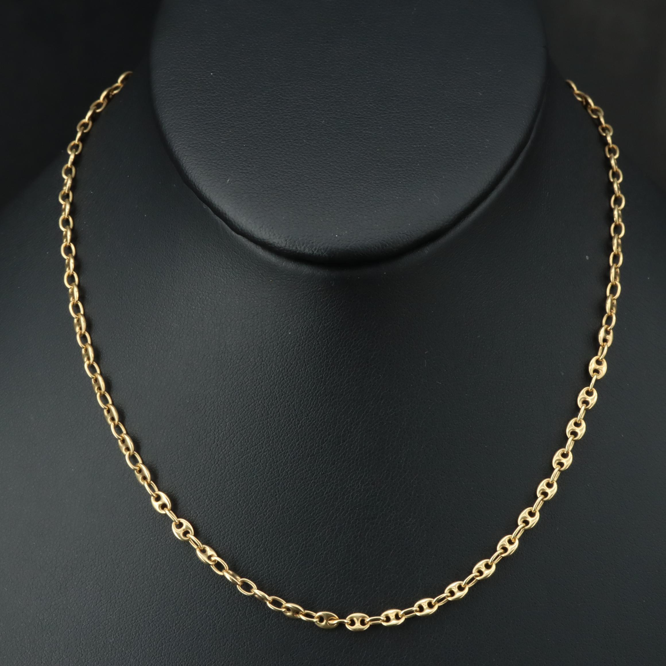 18K Mariner Chain Necklace