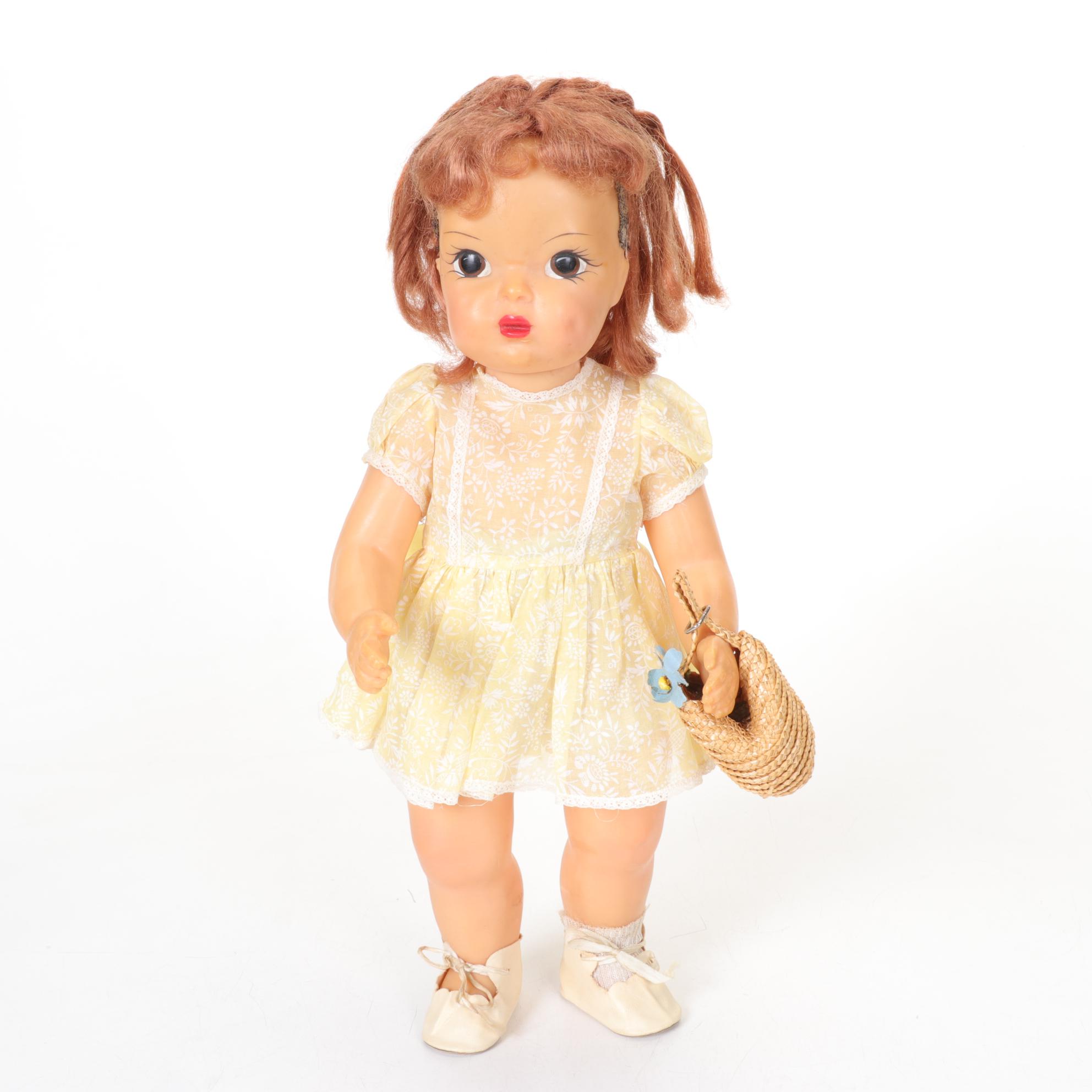 1950s Terri Lee Doll With Accessories