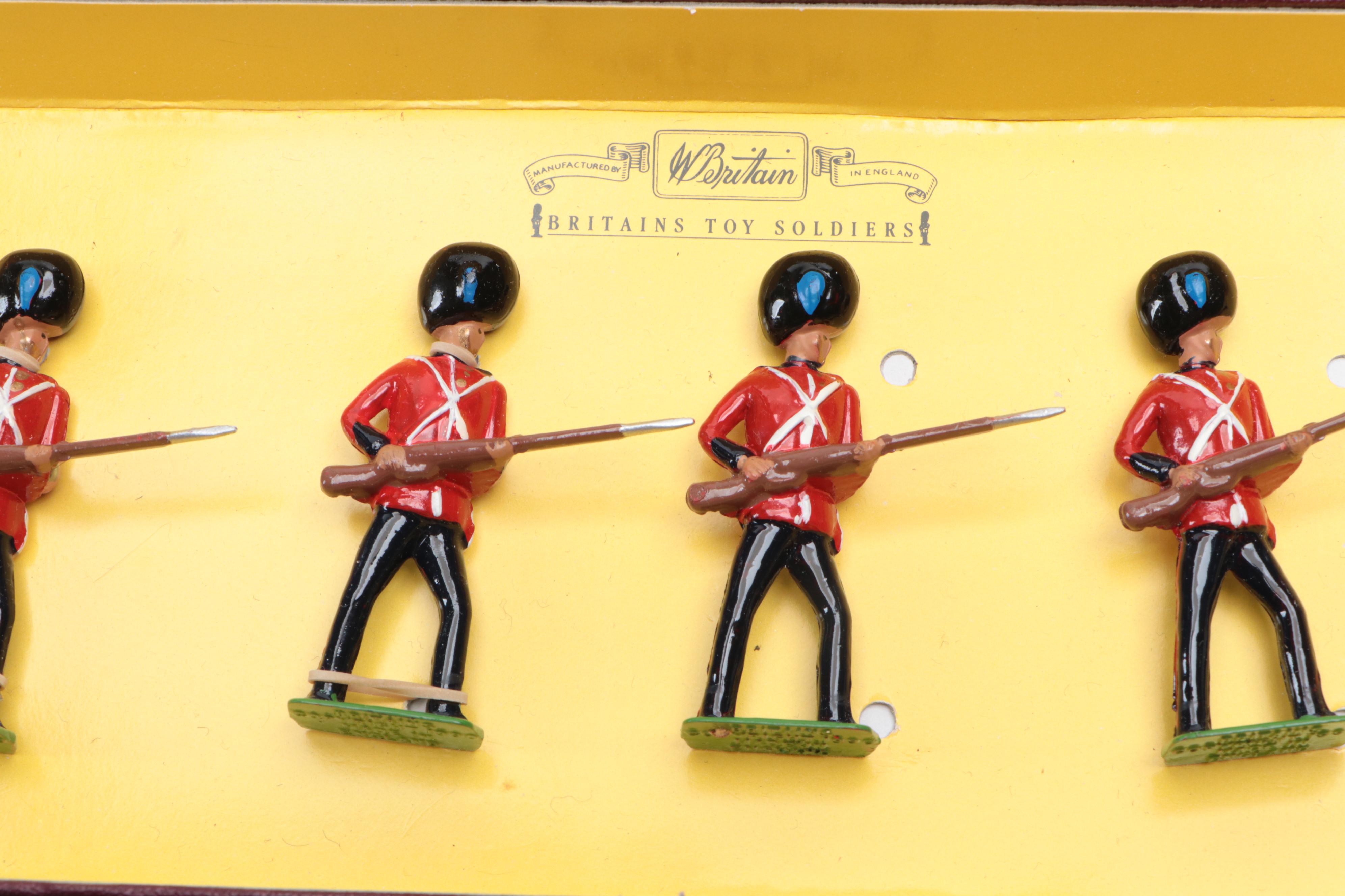 Britains "Irish Guards," "Gloucestershire Regiment" and More Toy Soldiers