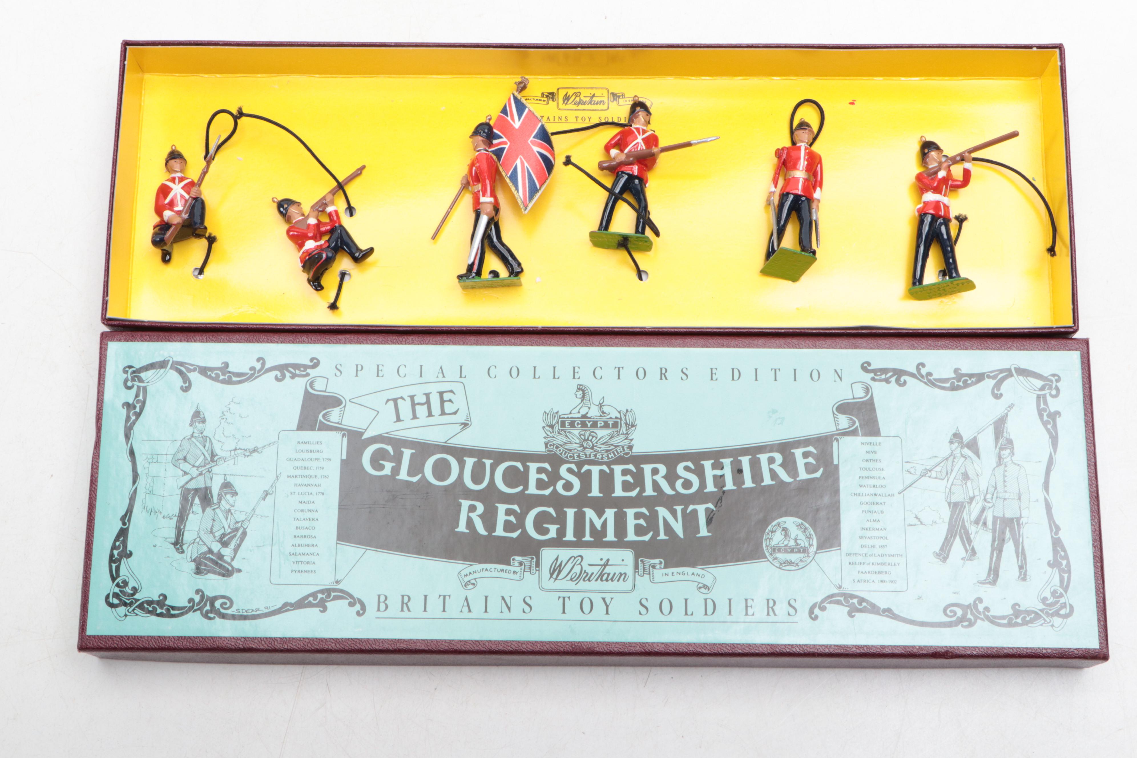 Britains "Irish Guards," "Gloucestershire Regiment" and More Toy Soldiers