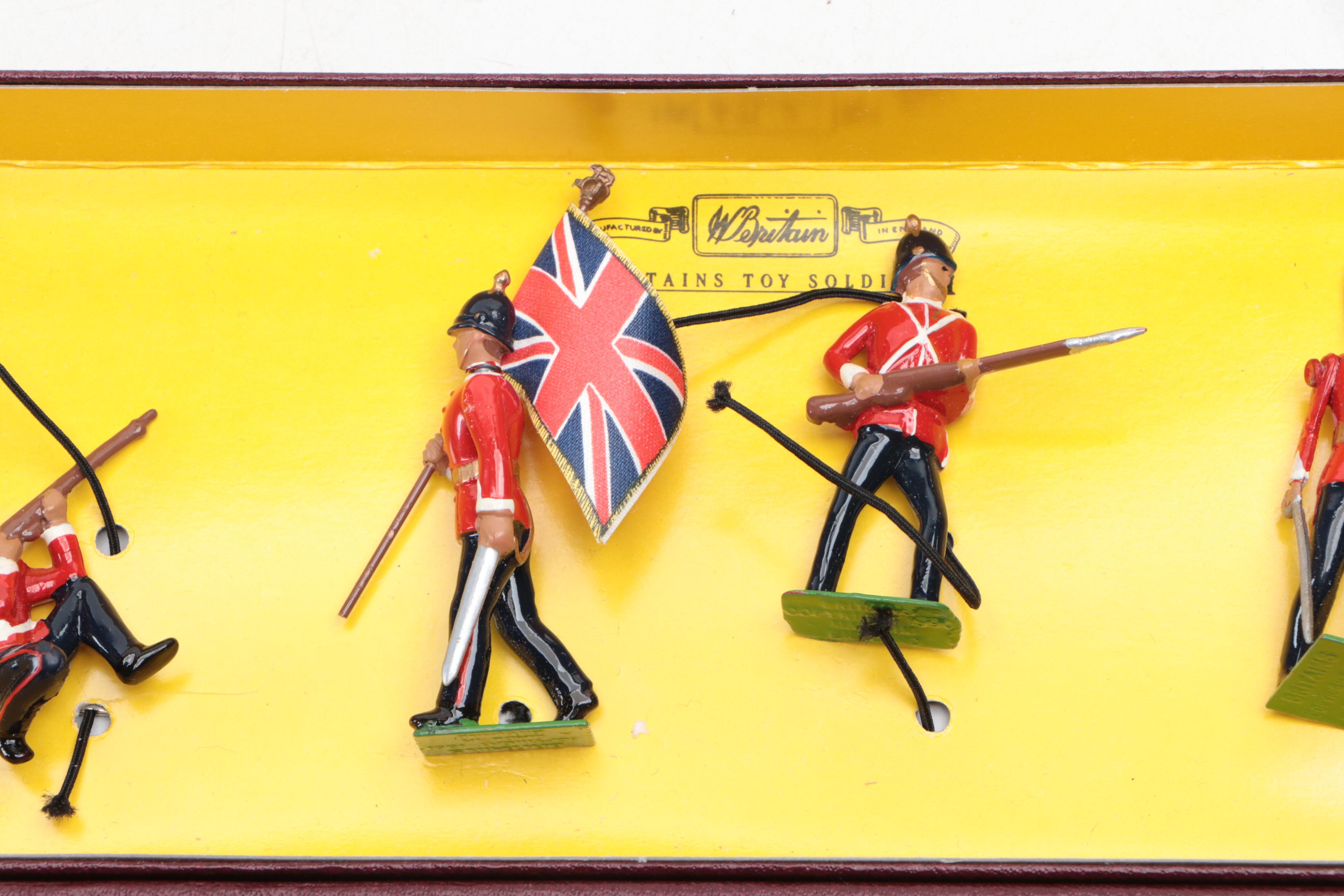 Britains "Irish Guards," "Gloucestershire Regiment" and More Toy Soldiers