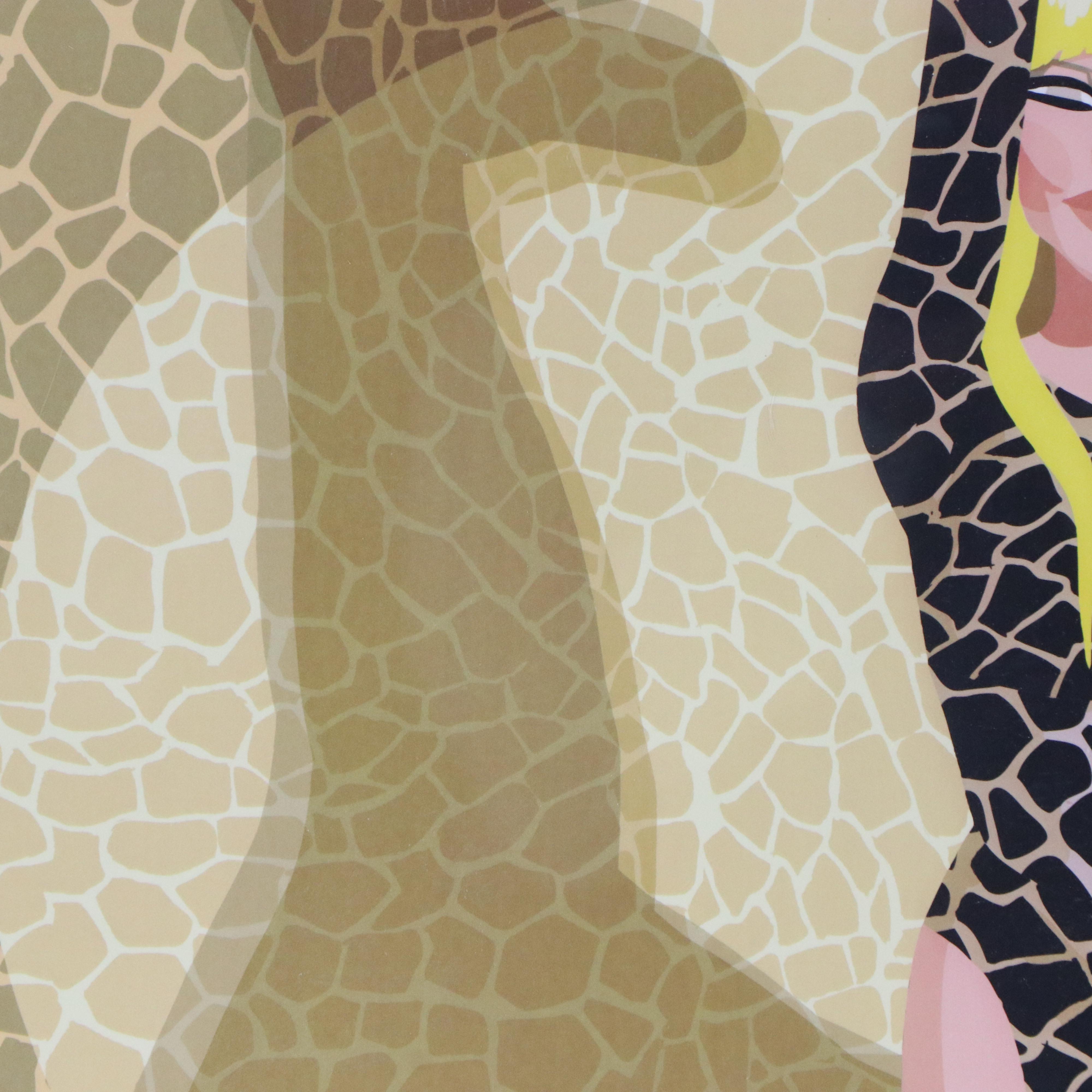 Offset Lithograph of Drag Queen Chad Michaels After Chad Sell