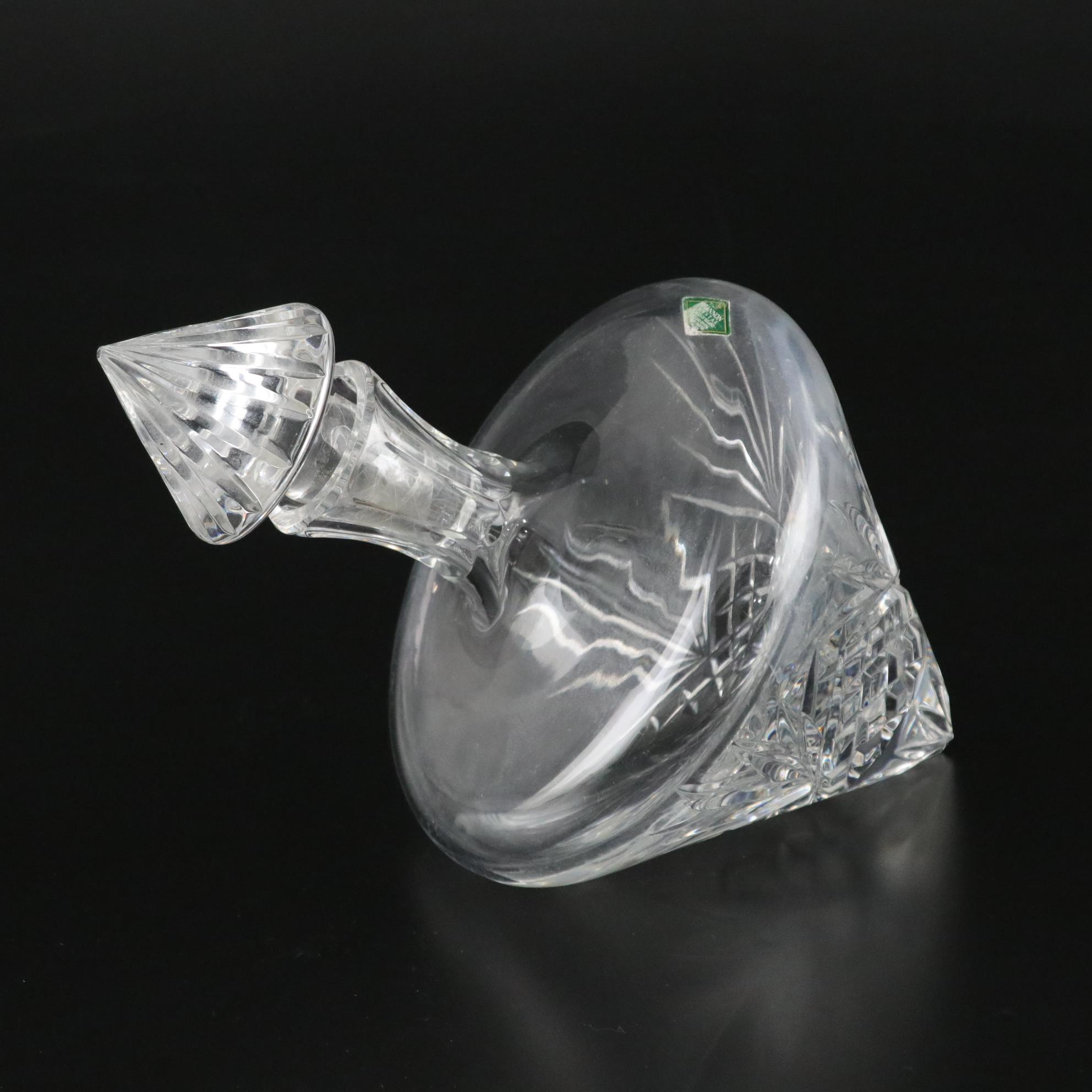 Shannon Crystal Dreidel Decanter
