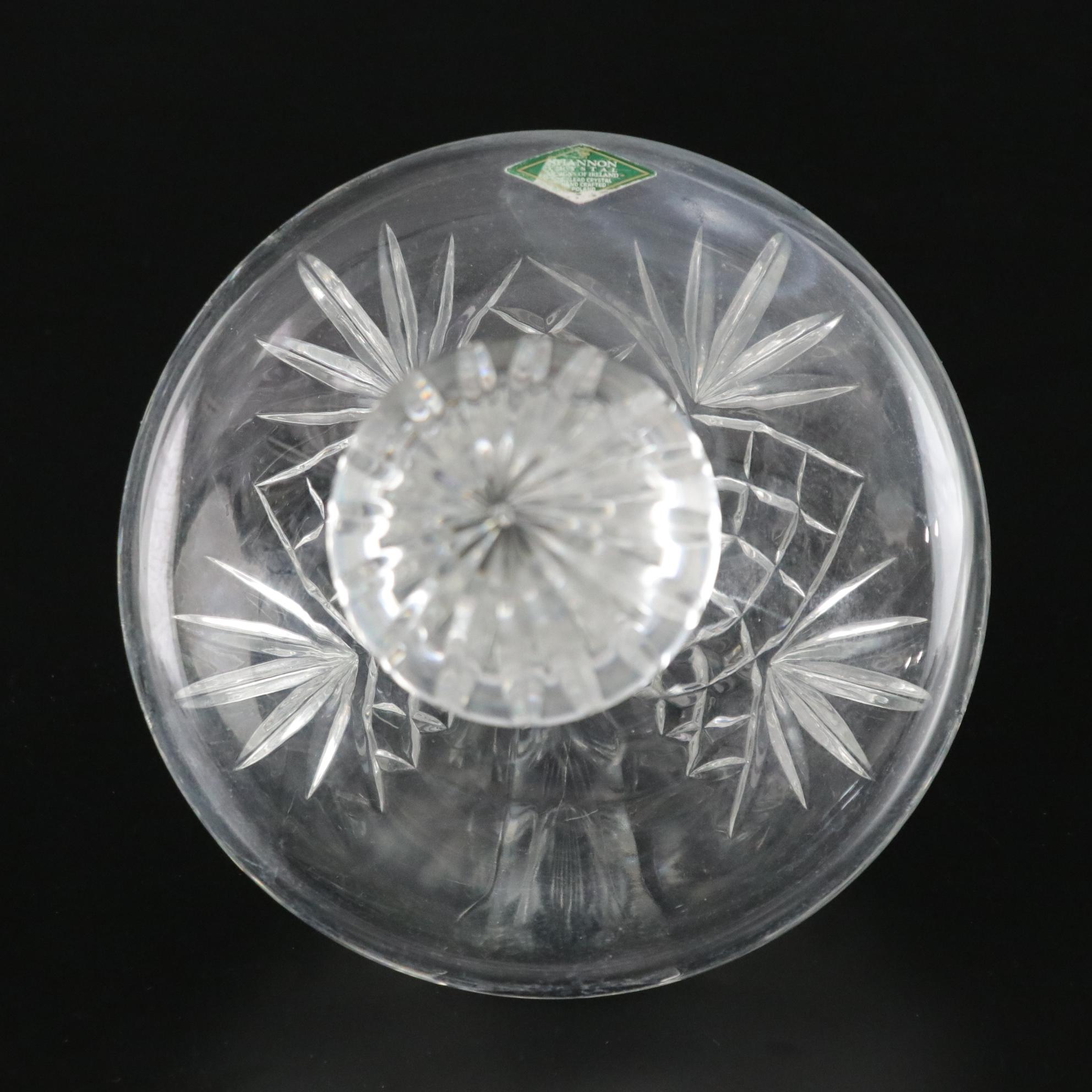 Shannon Crystal Dreidel Decanter