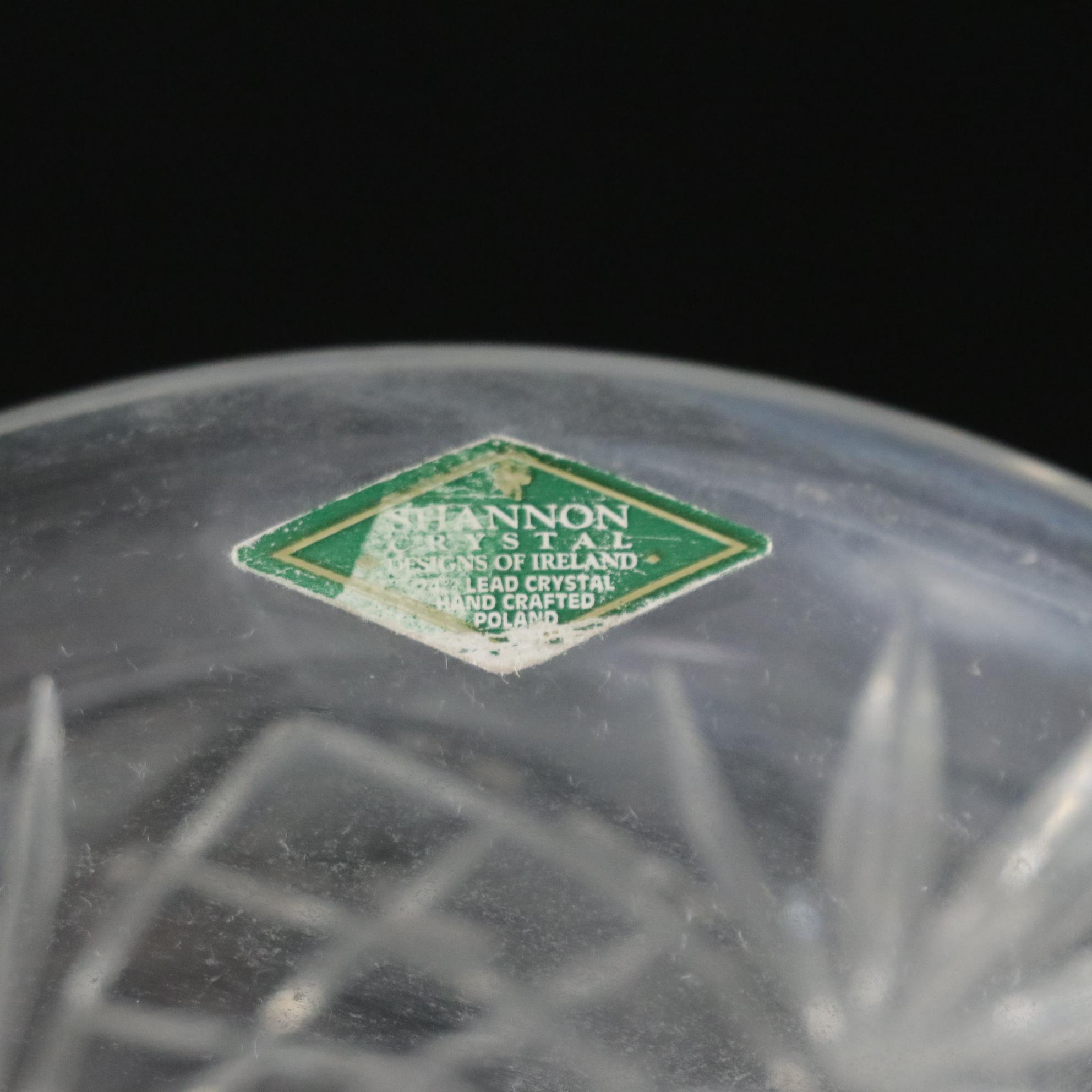 Shannon Crystal Dreidel Decanter